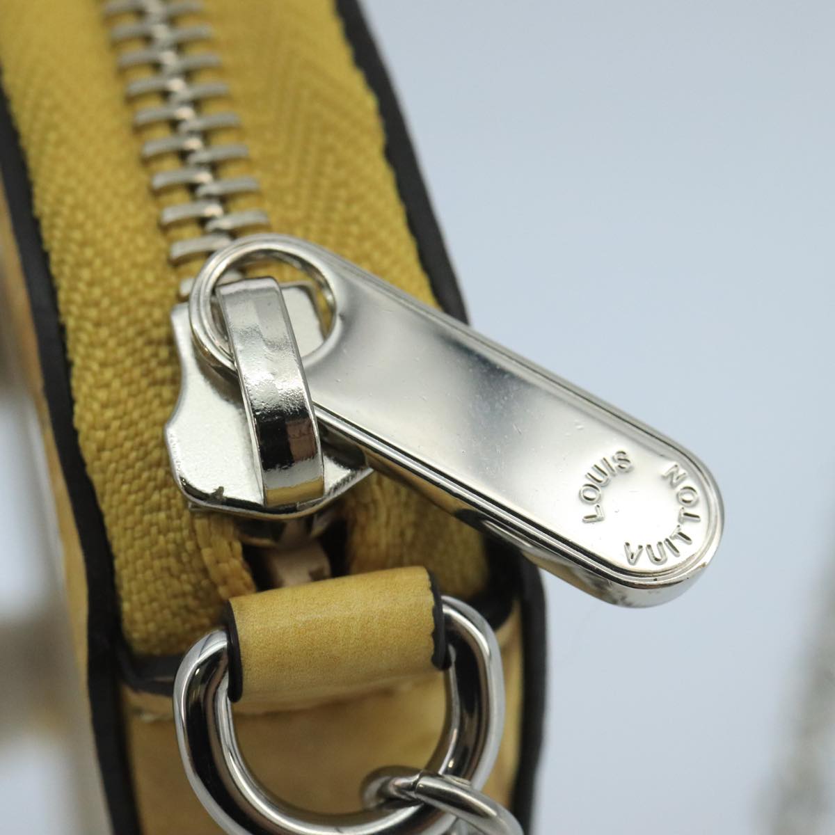 Louis Vuitton Micro Boite Chapeau Yellow Leather Wallet  (Pre-Owned)