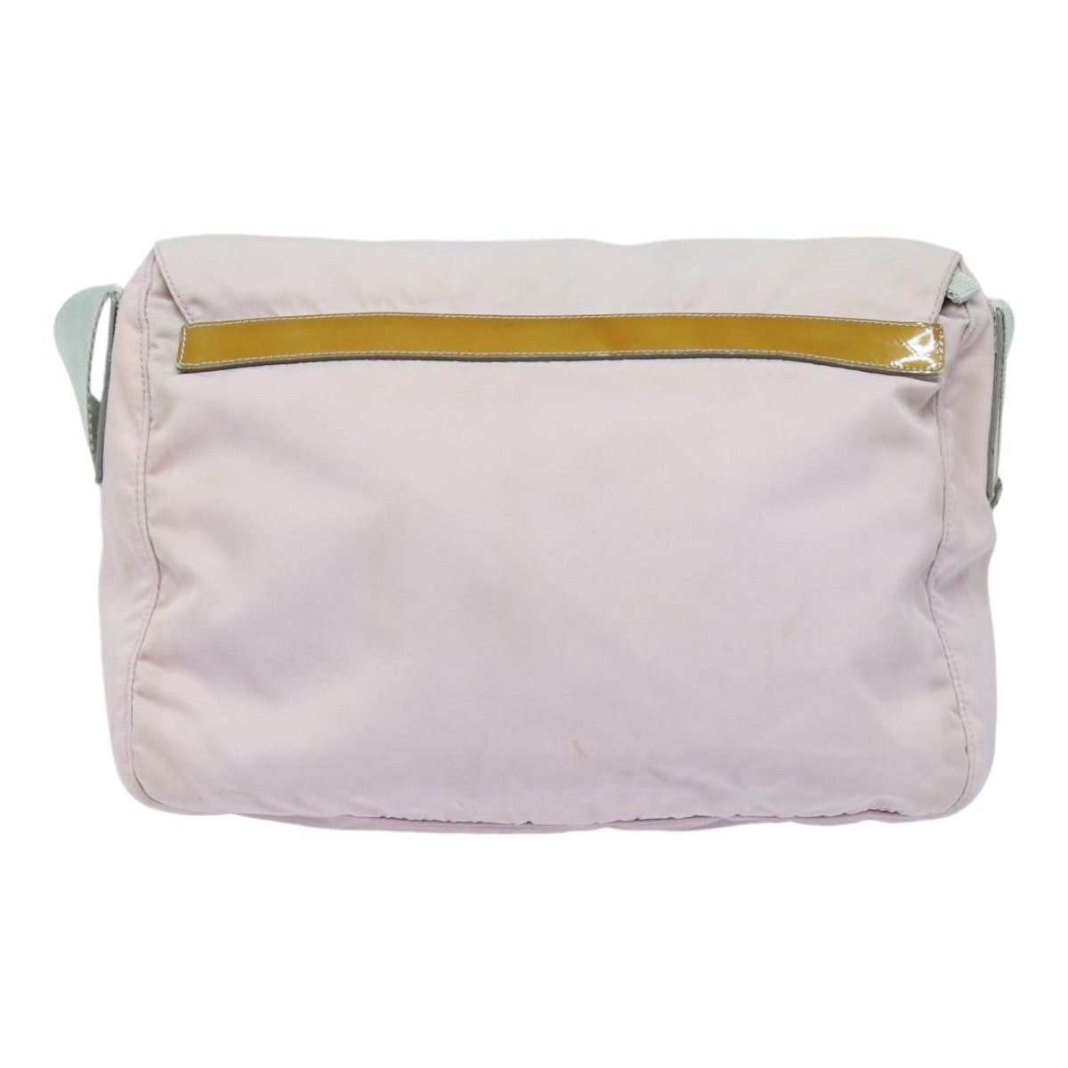 Prada Tessuto Pink Synthetic Shoulder Bag (Pre-Owned)