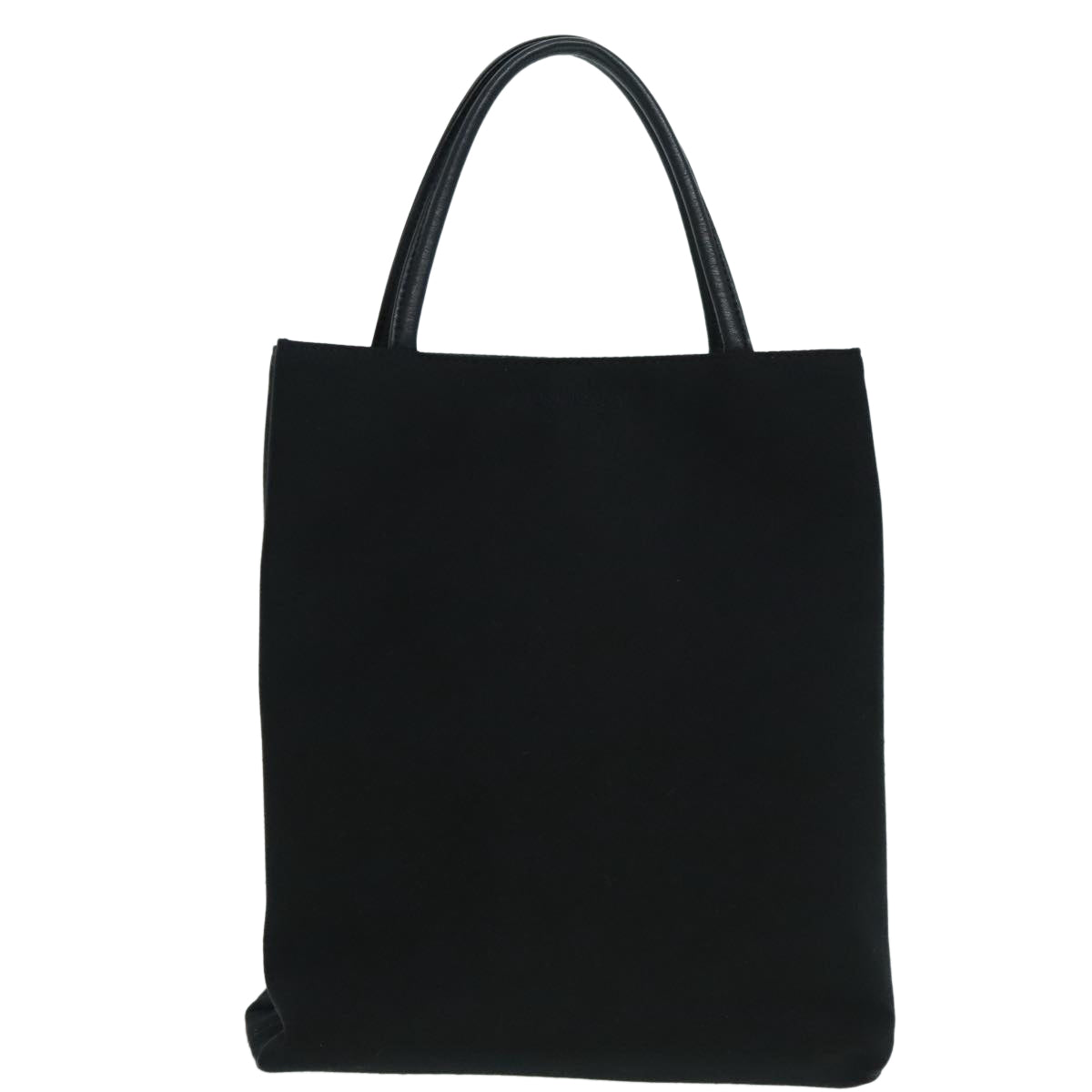 Burberry Black Canvas Tote Bag (Pre-Owned)