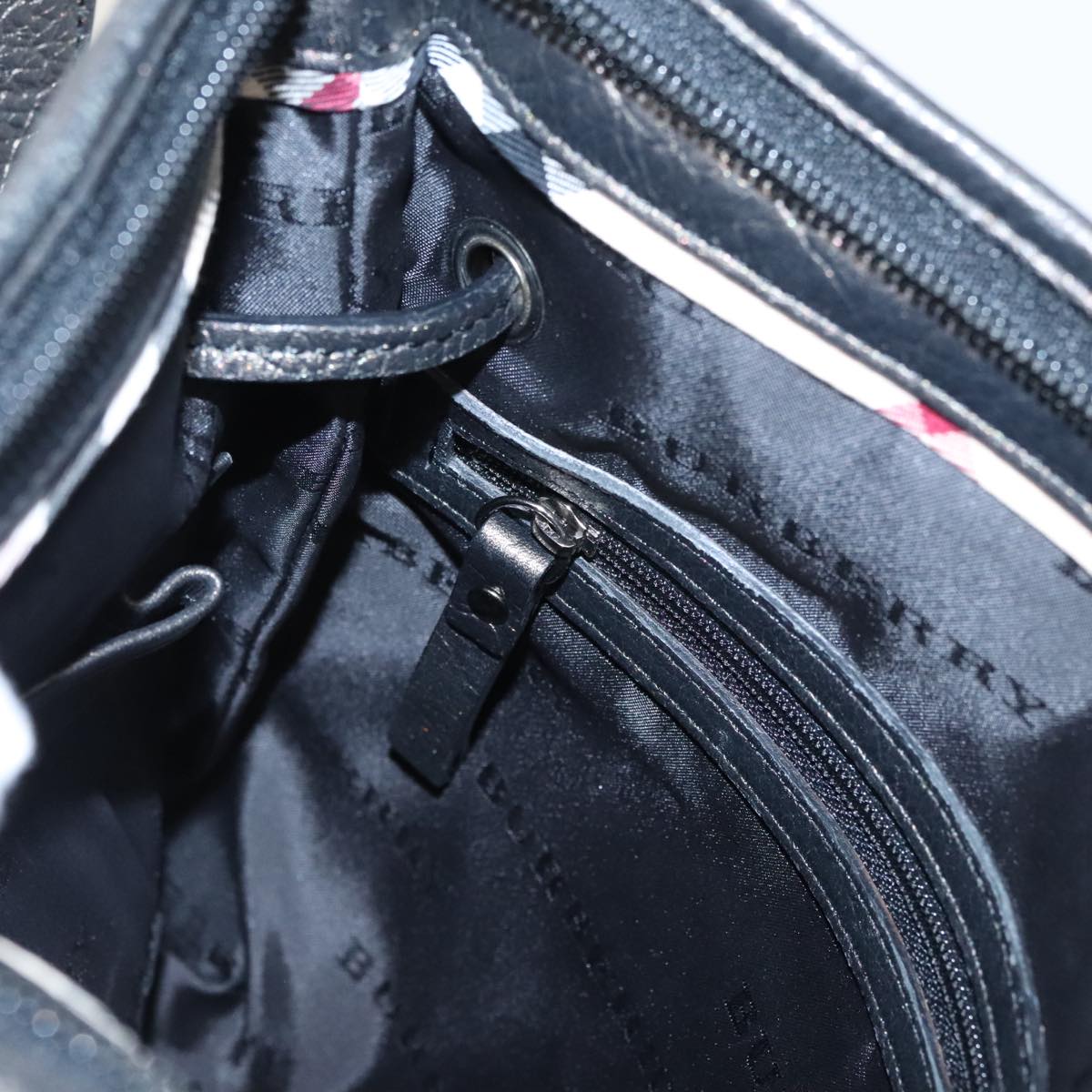 Burberry Black Synthetic Shoulder Bag (Pre-Owned)