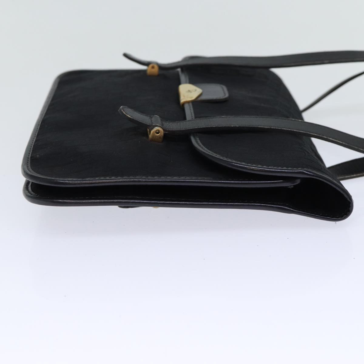 Dior Trotter Black Canvas Shoulder Bag (Pre-Owned)