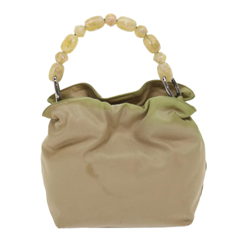 Dior Maris Pearl Khaki Synthetic Handbag (Pre-Owned)