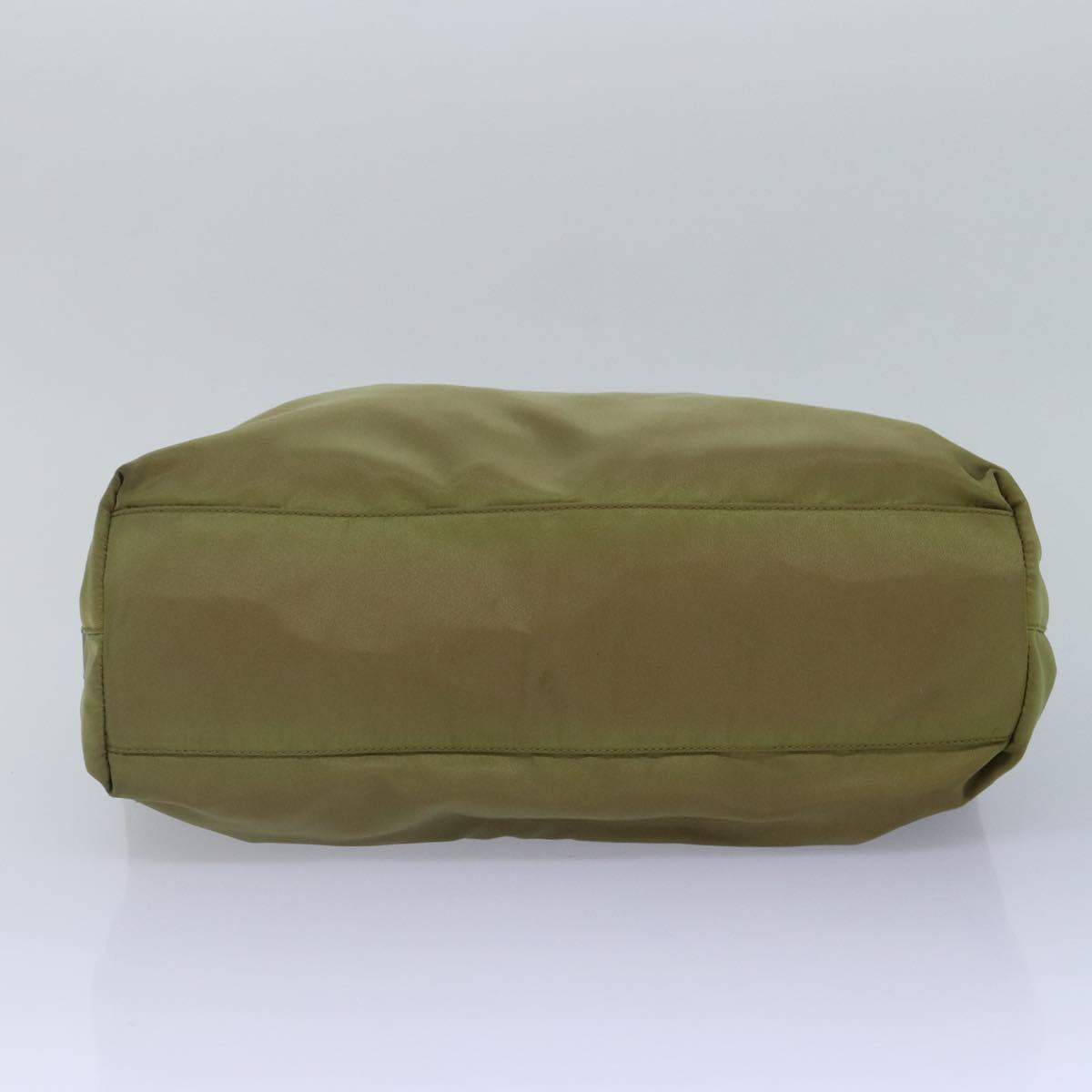 Prada Tessuto Khaki Synthetic Handbag (Pre-Owned)