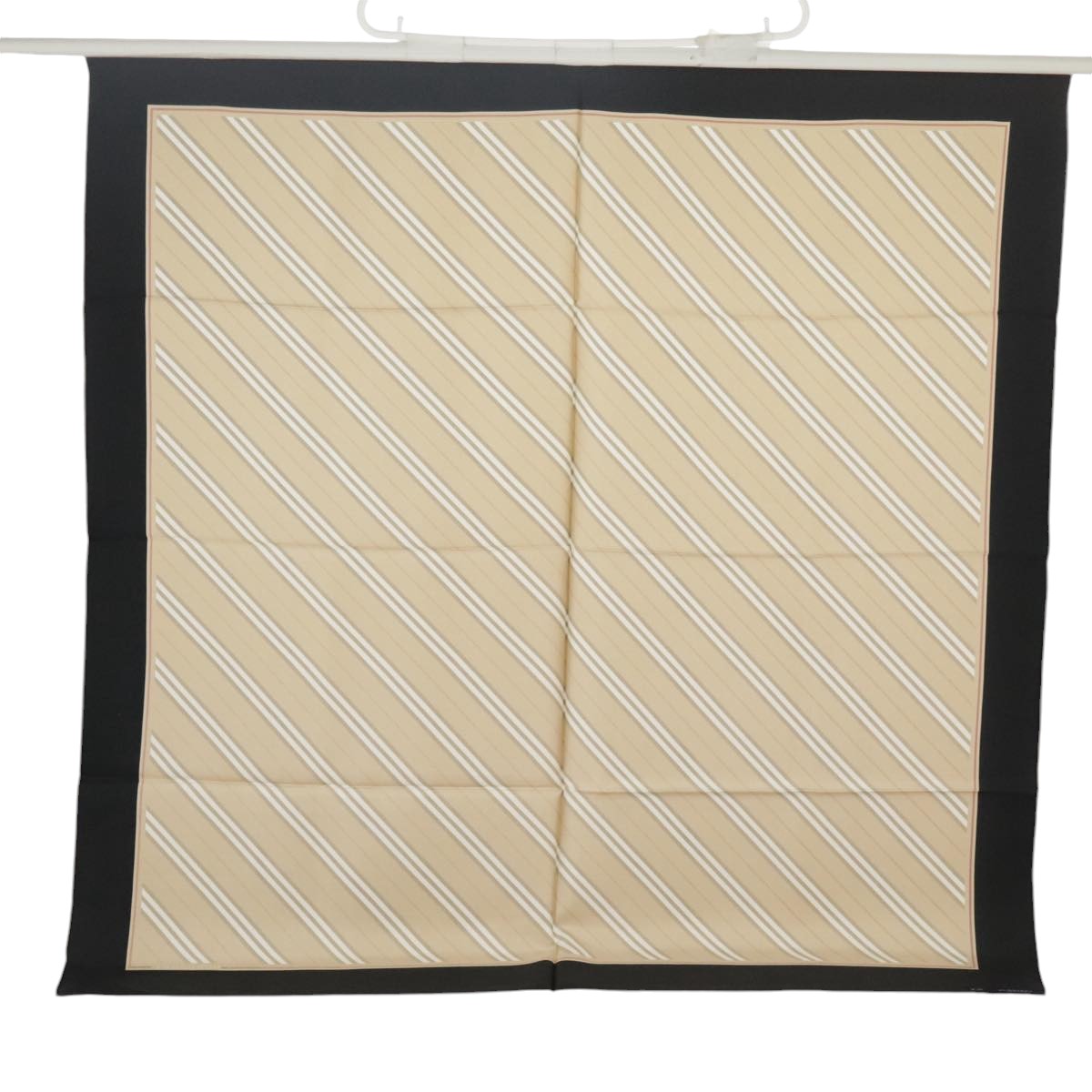 Burberry Beige Silk Scarf  (Pre-Owned)