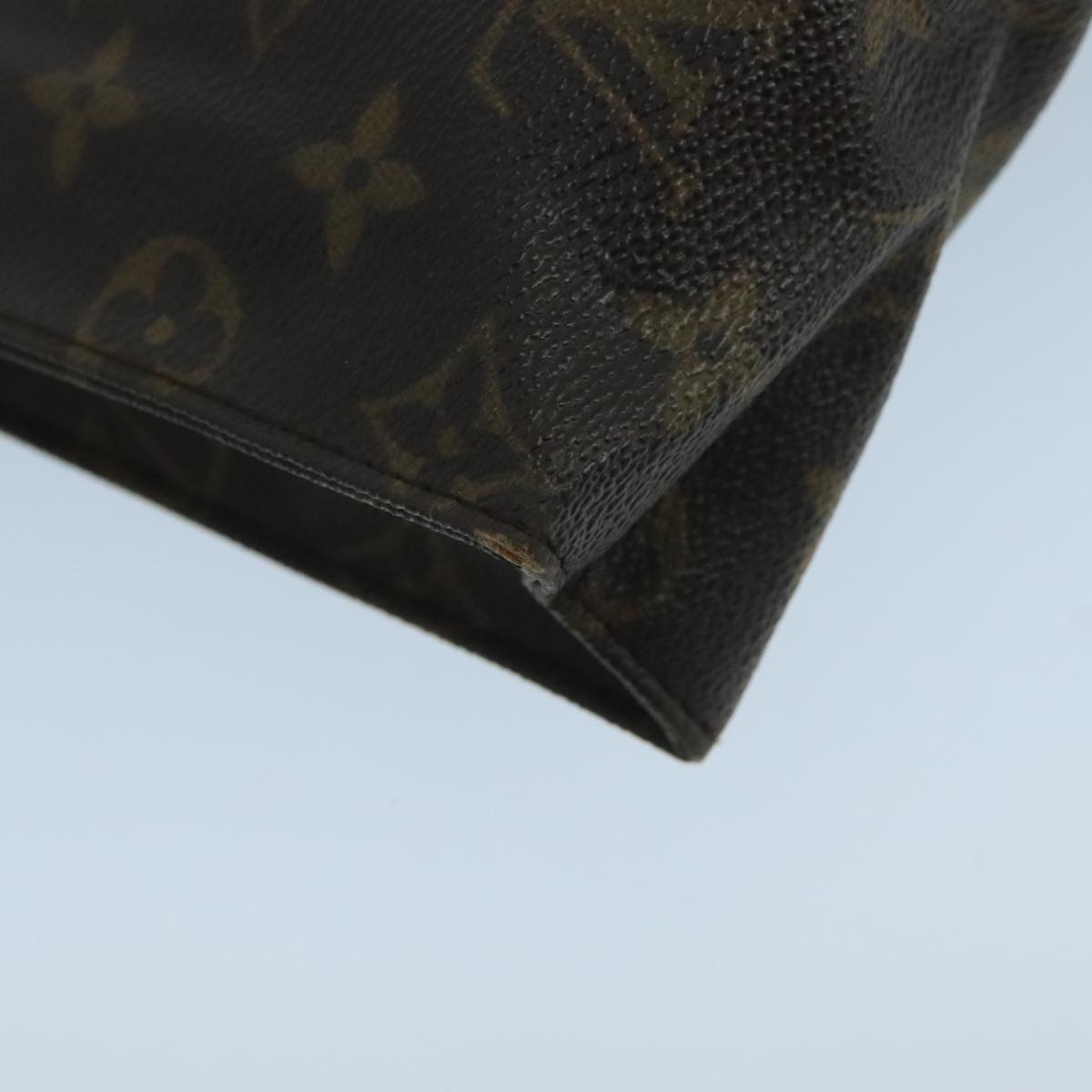 Louis Vuitton Trousse De Toilette 18 Brown Canvas Clutch Bag (Pre-Owned)
