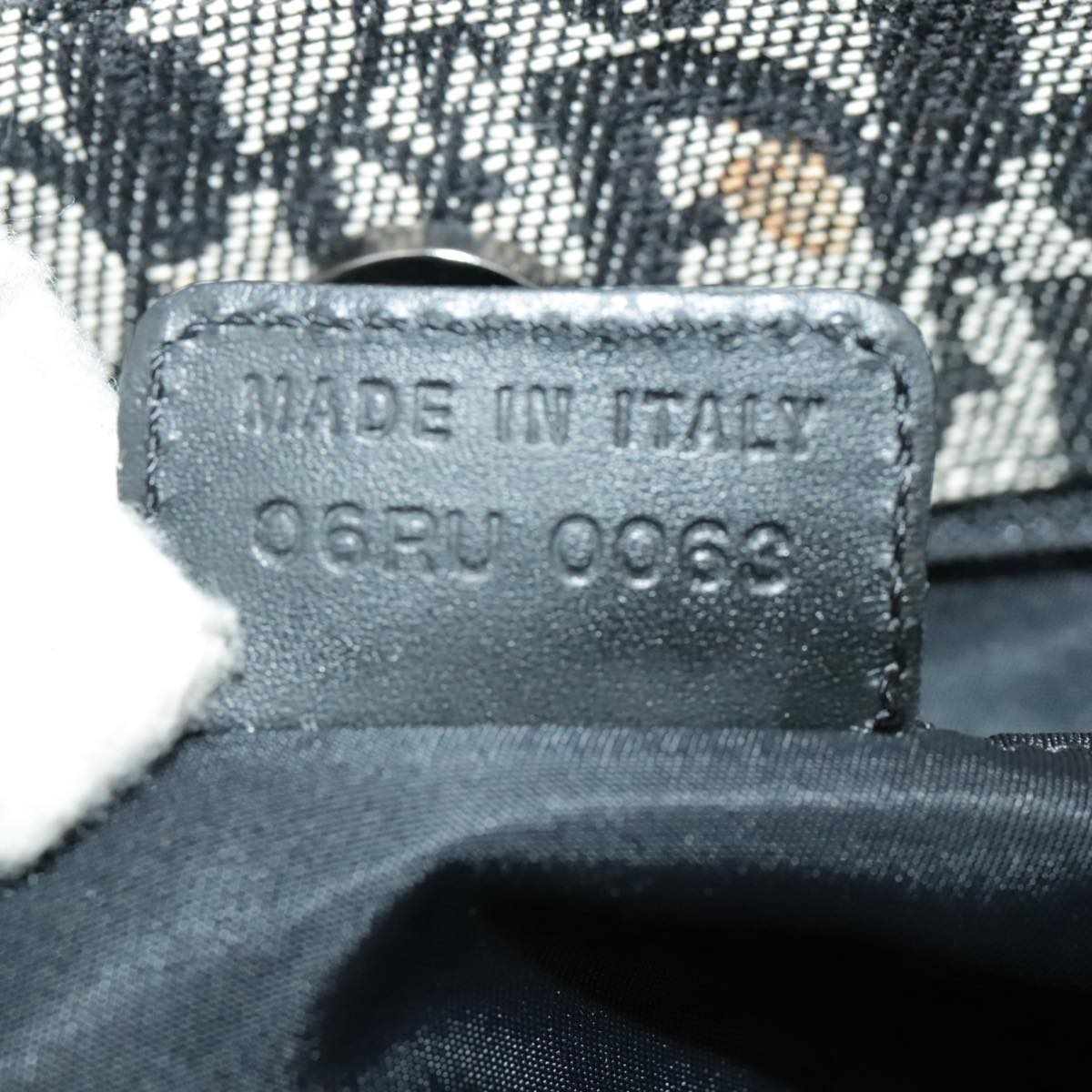 Dior Navy Canvas Tote Bag (Pre-Owned)