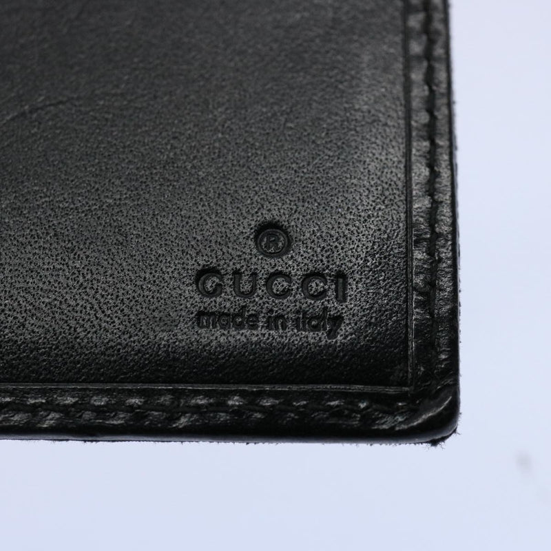 Gucci -- Black Canvas Wallet  (Pre-Owned)