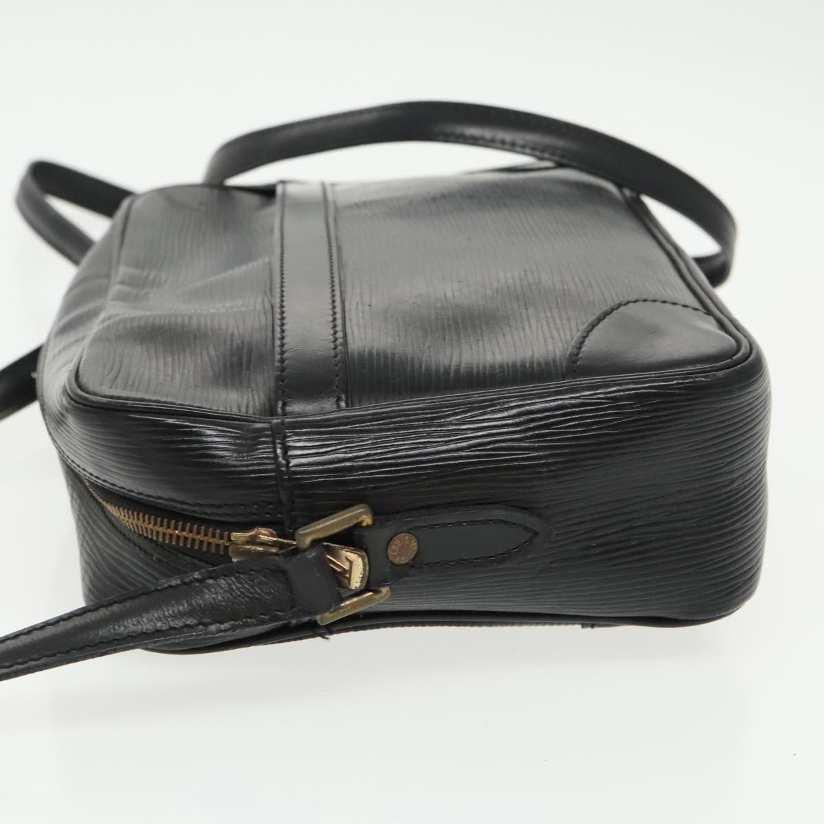 Louis Vuitton Trocadéro Black Leather Shoulder Bag (Pre-Owned)