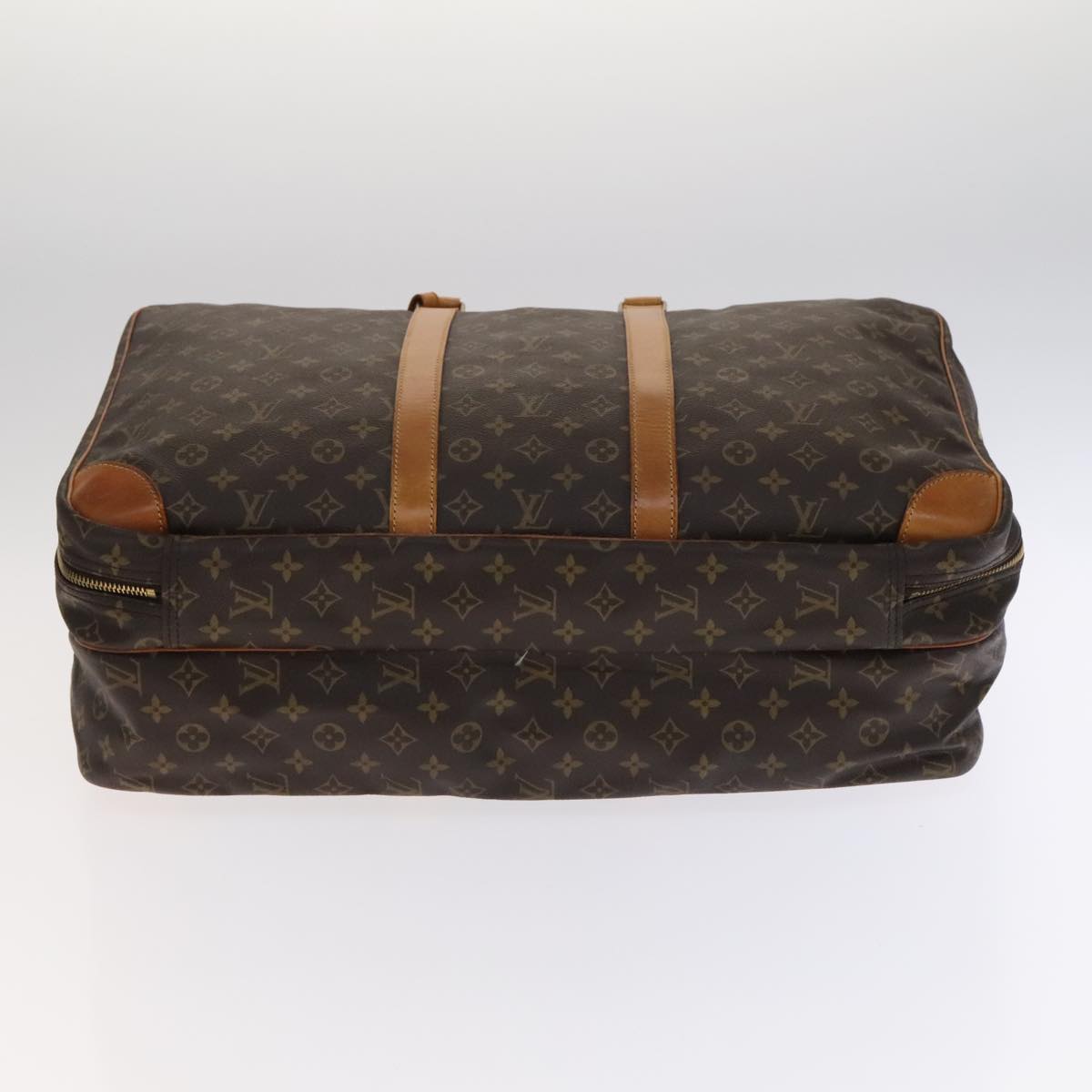 Louis Vuitton Sirius Brown Canvas Travel Bag (Pre-Owned)