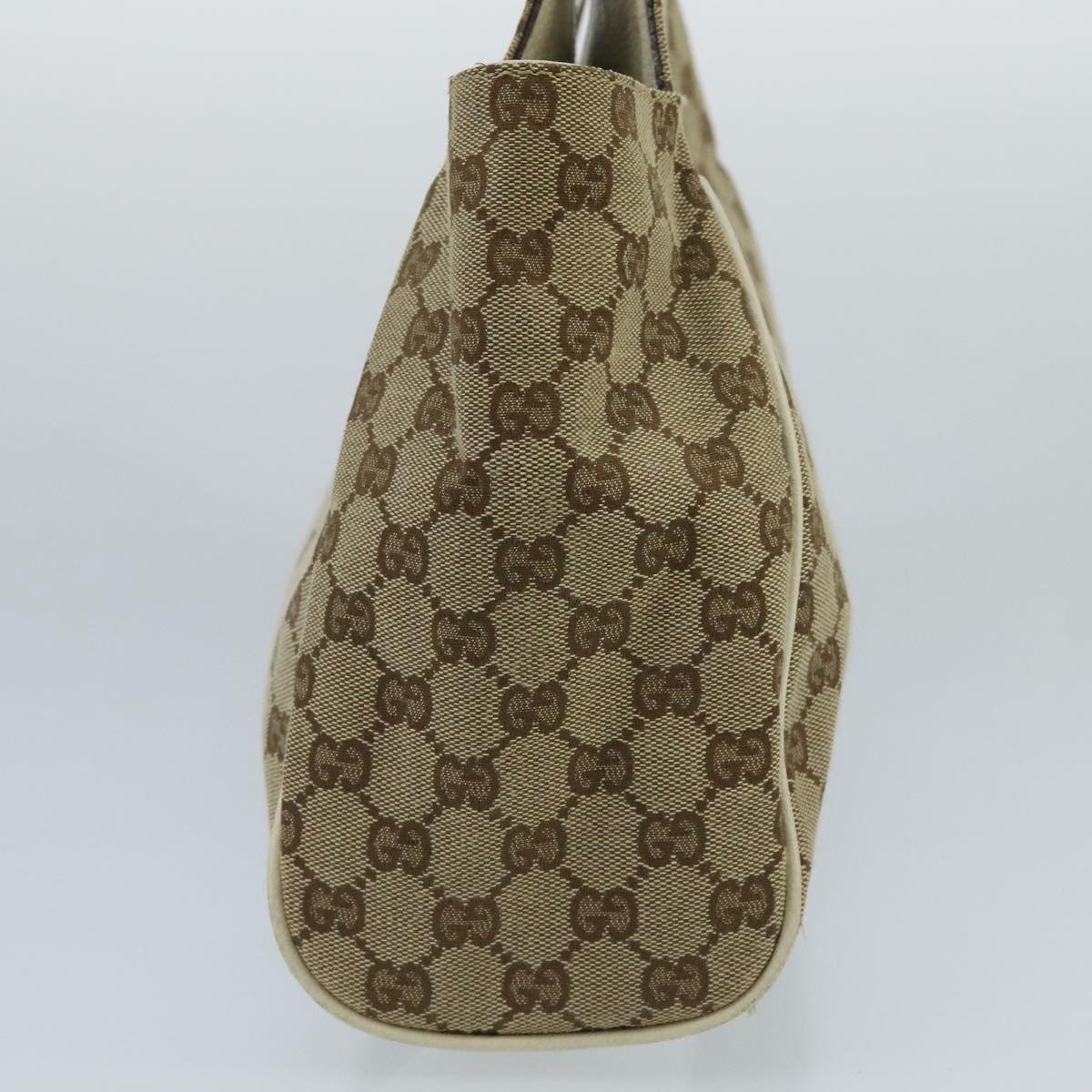 Gucci Beige Canvas Tote Bag (Pre-Owned)