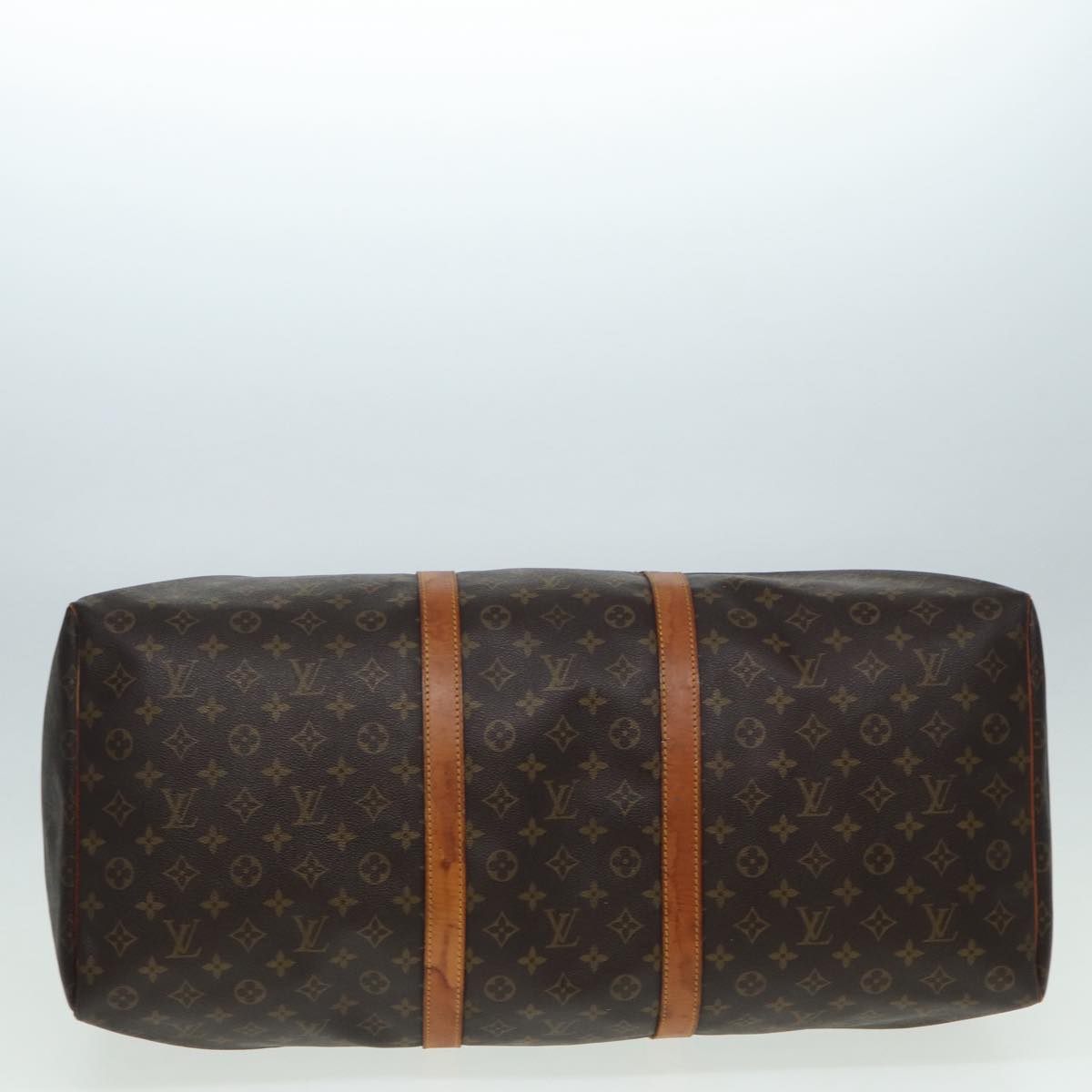 Louis Vuitton Keepall 60 Brown Canvas Travel Bag (Pre-Owned)