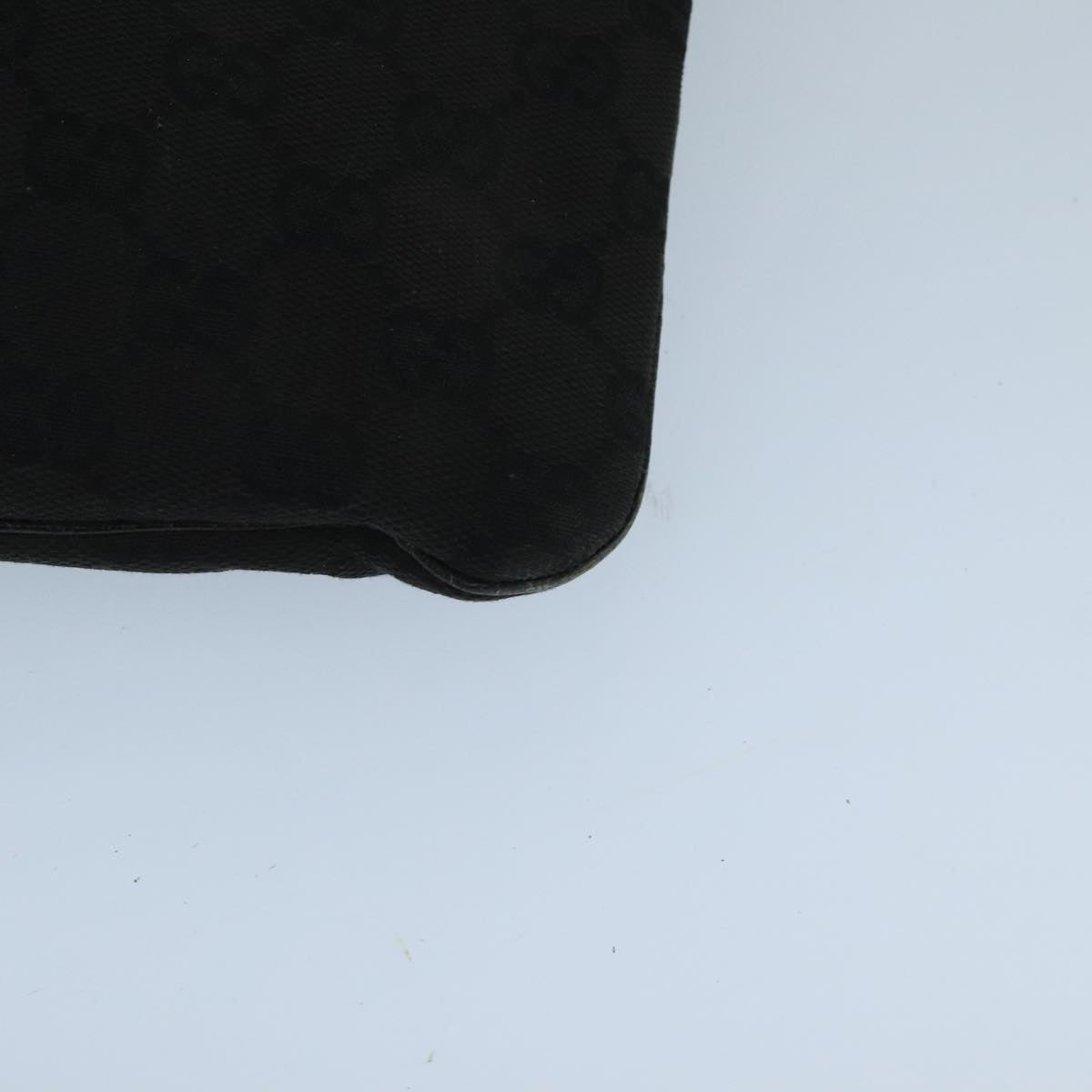 Gucci Black Canvas Shoulder Bag (Pre-Owned)