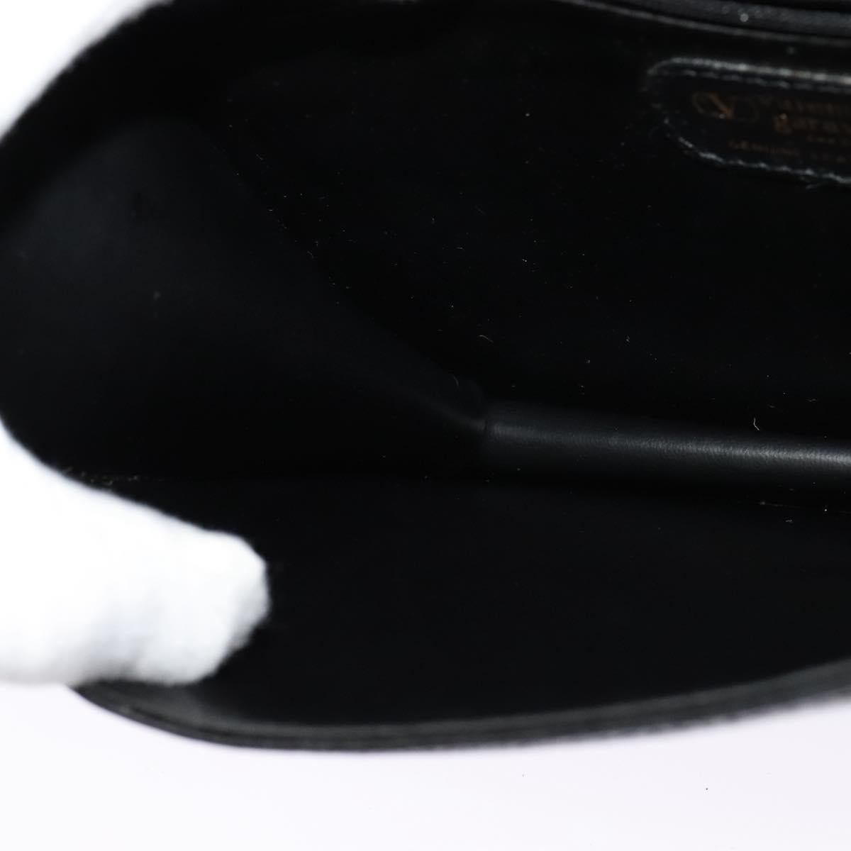 Valentino Garavani Black Leather Shoulder Bag (Pre-Owned)