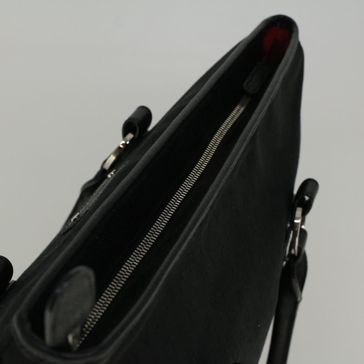 Bulgari Black Canvas Tote Bag (Pre-Owned)