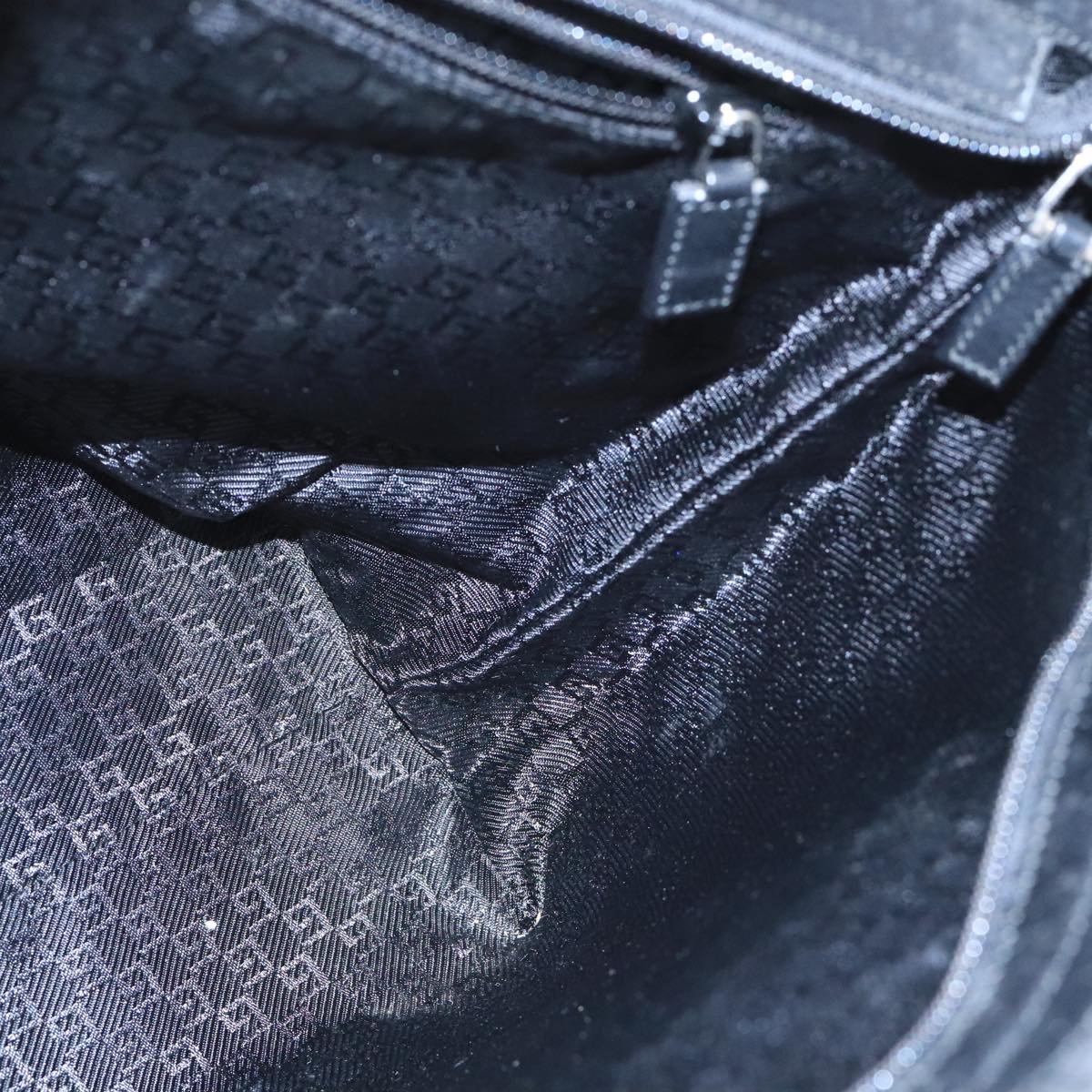 Gucci Black Canvas Tote Bag (Pre-Owned)