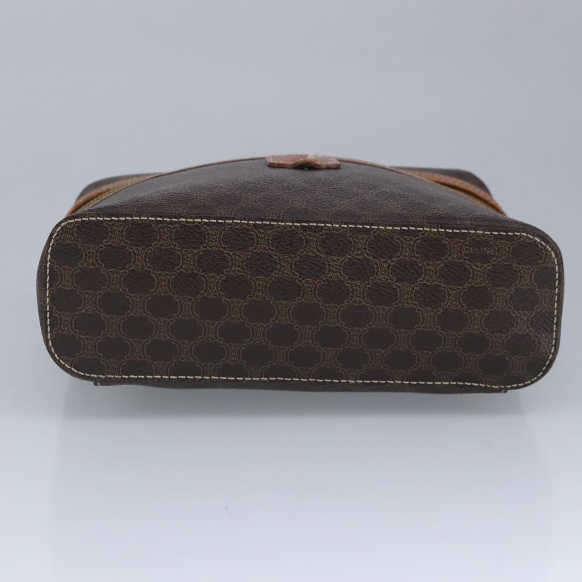 Céline Vanity Brown Canvas Handbag (Pre-Owned)