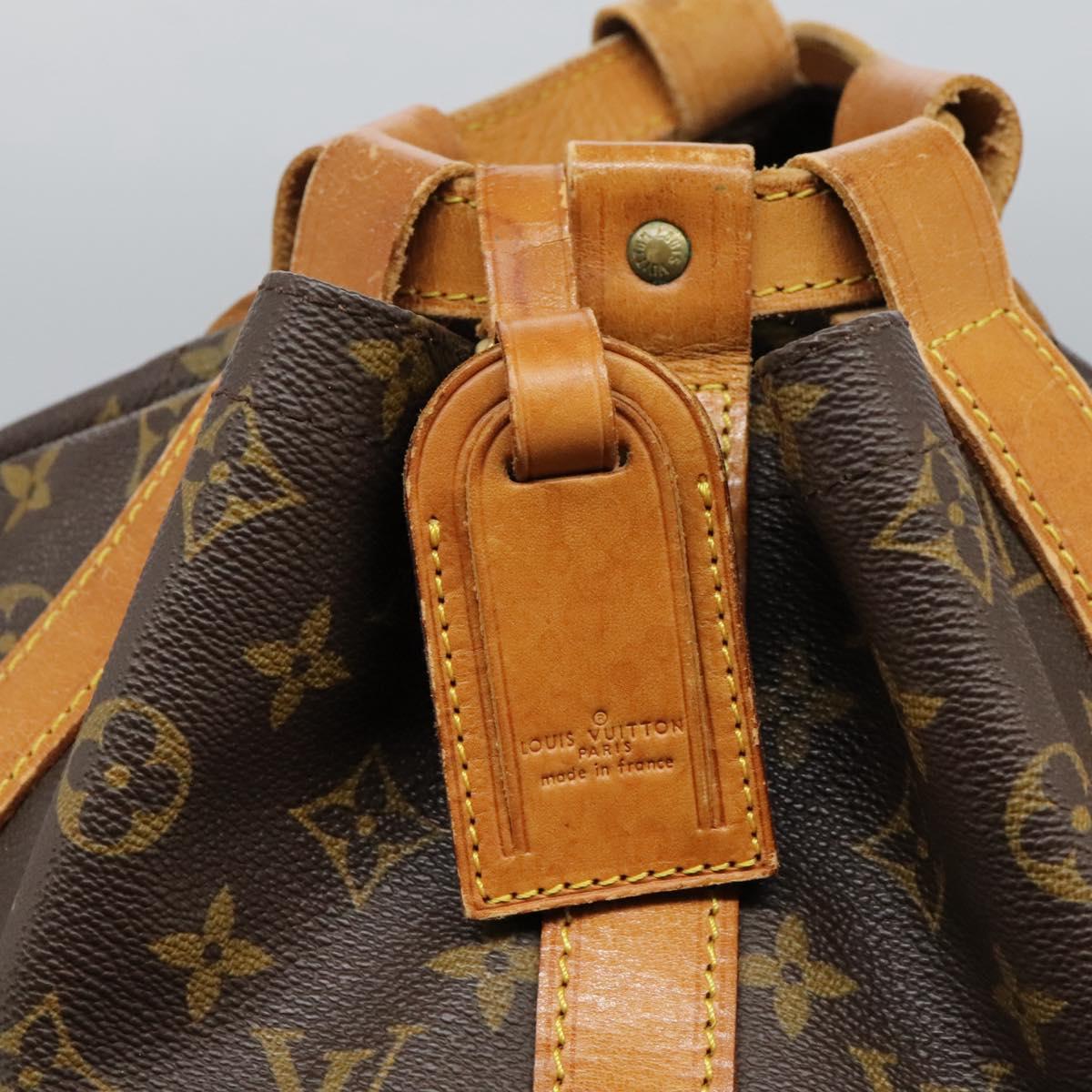 Louis Vuitton Randonnée Brown Canvas Shoulder Bag (Pre-Owned)