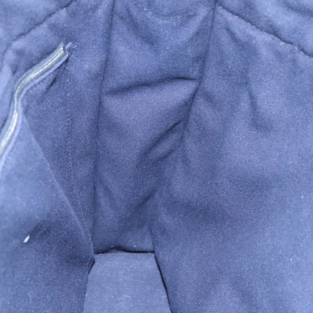 Hermès Herline Navy Canvas Tote Bag (Pre-Owned)