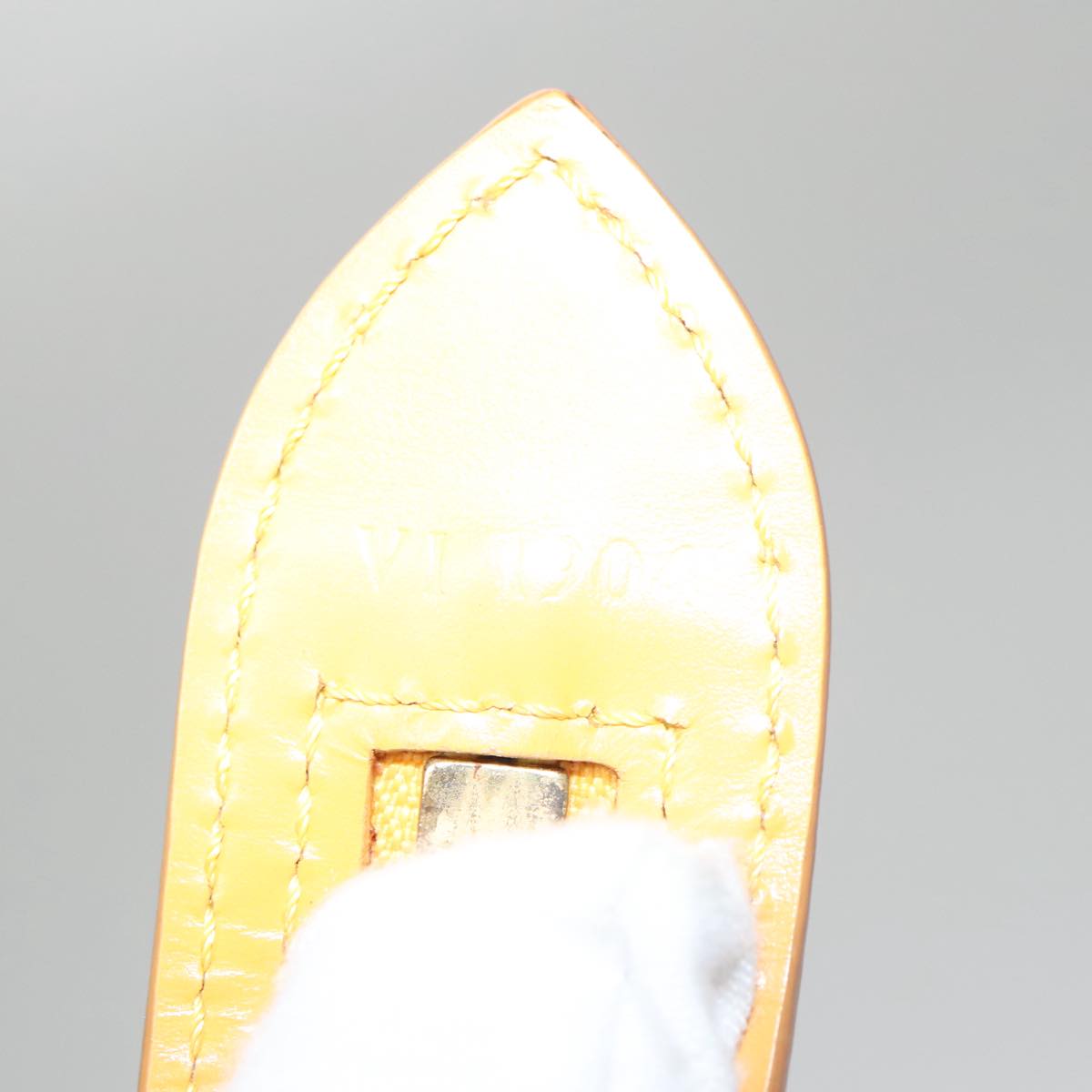 Louis Vuitton Saint Jacques Yellow Leather Handbag (Pre-Owned)