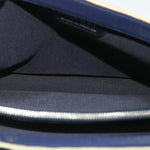 Chanel Cc Navy Canvas Handbag (Pre-Owned)