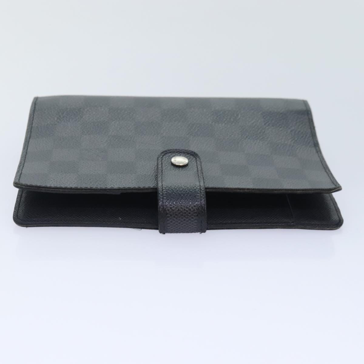 Louis Vuitton Agenda Cover Grey Canvas Wallet  (Pre-Owned)
