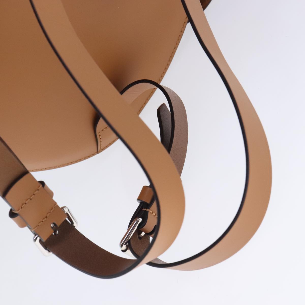 Gucci Brown Leather Backpack Bag (Pre-Owned)