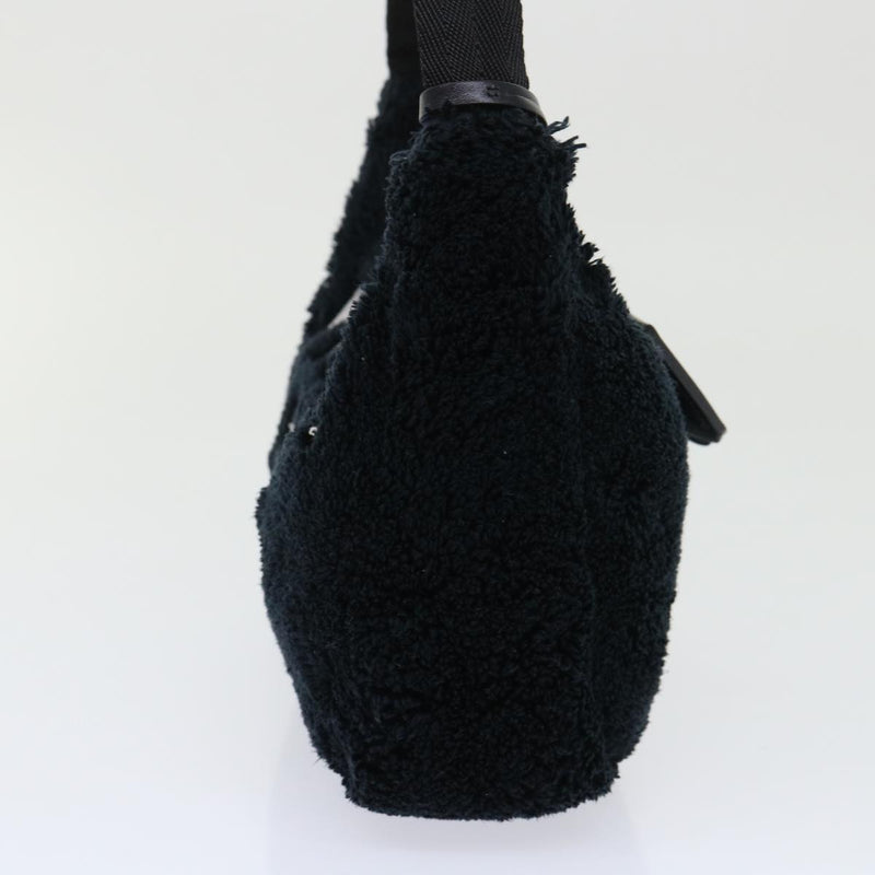 Prada Re-Edition Black Cotton Handbag (Pre-Owned)