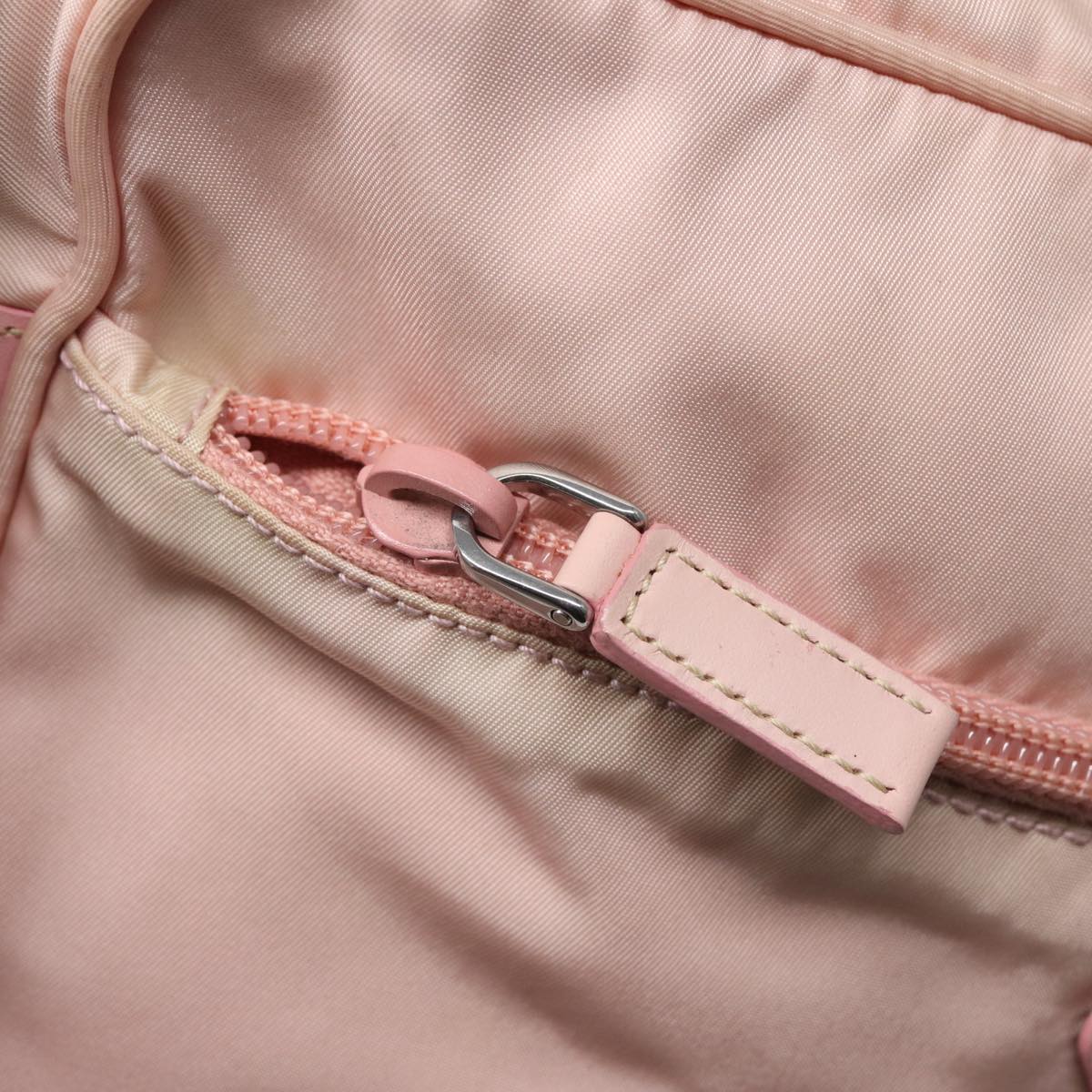 Prada Pink Synthetic Shoulder Bag (Pre-Owned)