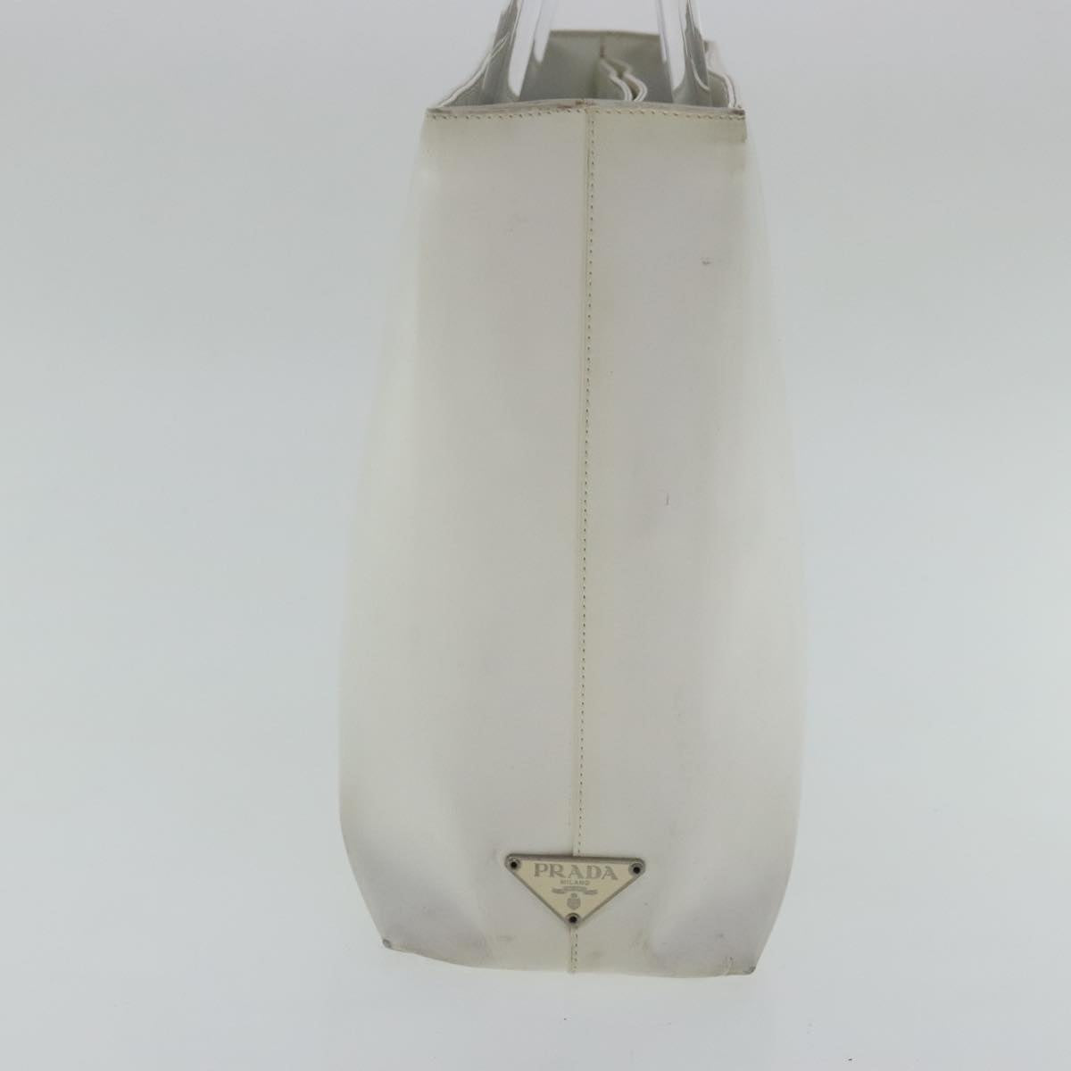 Prada White Synthetic Handbag (Pre-Owned)