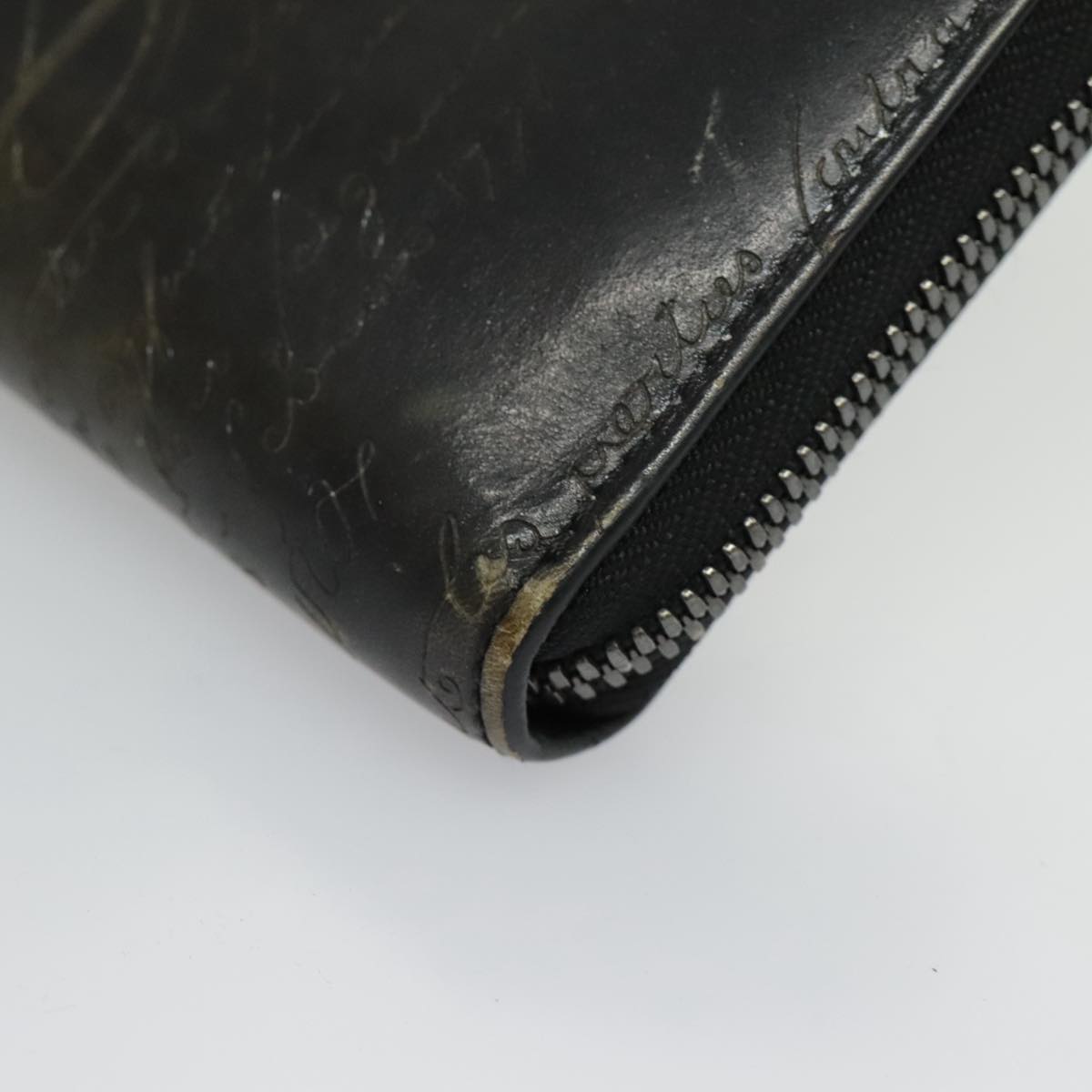 Berluti Black Leather Wallet  (Pre-Owned)