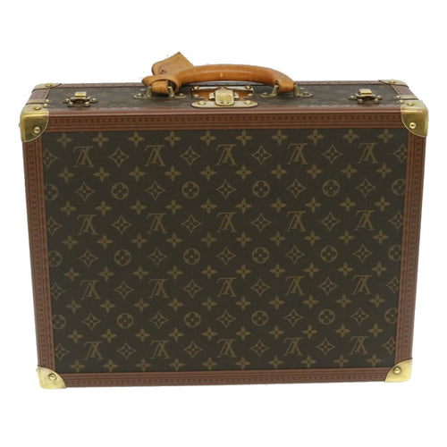 Louis Vuitton Cotteville Brown Canvas Travel Bag (Pre-Owned)