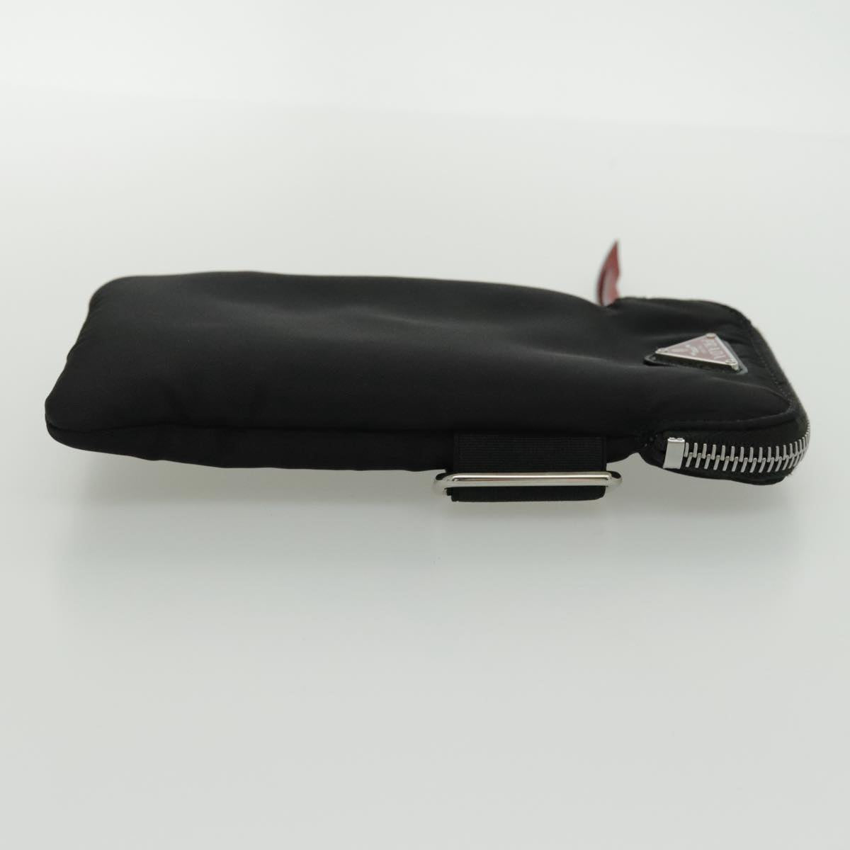 Prada Black Synthetic Clutch Bag (Pre-Owned)