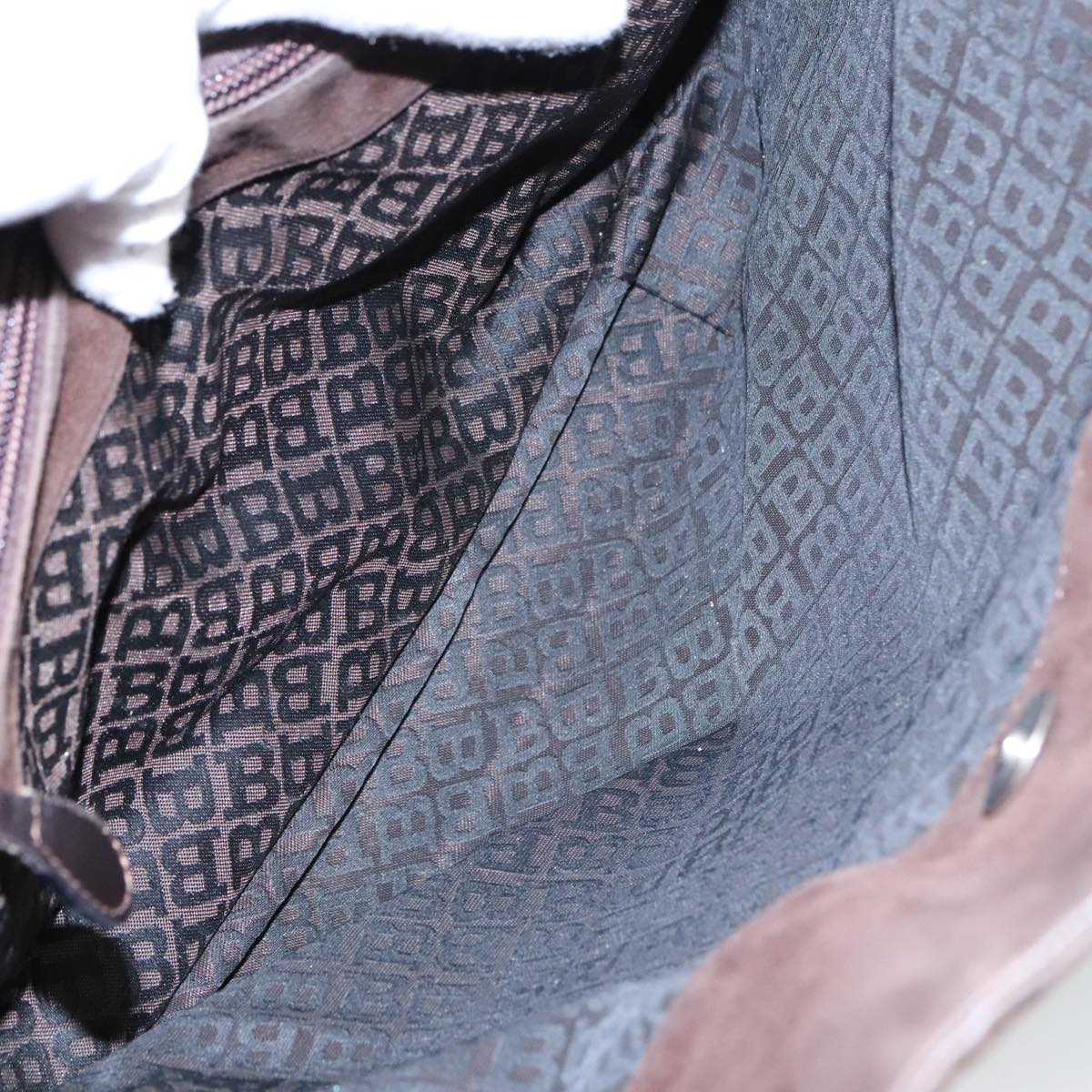 Bally Brown Suede Shoulder Bag (Pre-Owned)