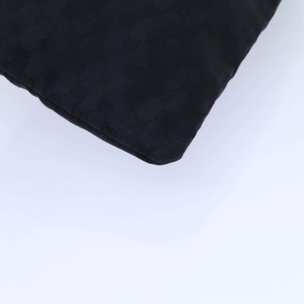 Gucci Gg Canvas Black Canvas Clutch Bag (Pre-Owned)