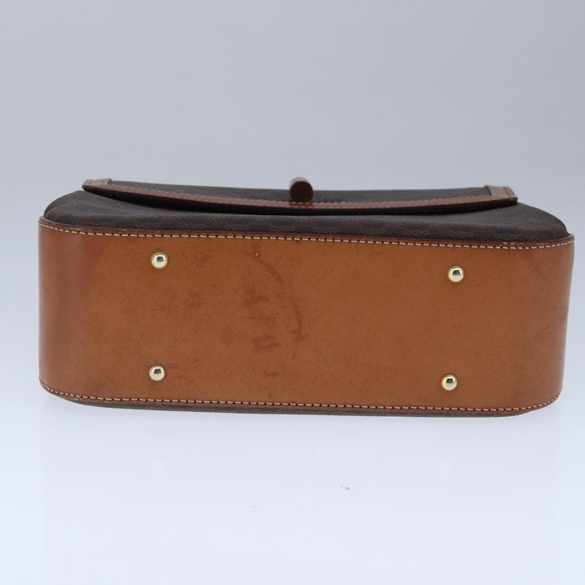 Céline Macadam Brown Canvas Handbag (Pre-Owned)