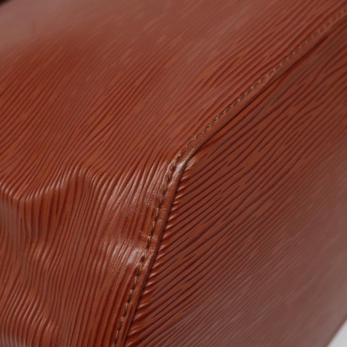 Louis Vuitton Sac D'épaule Brown Leather Shoulder Bag (Pre-Owned)