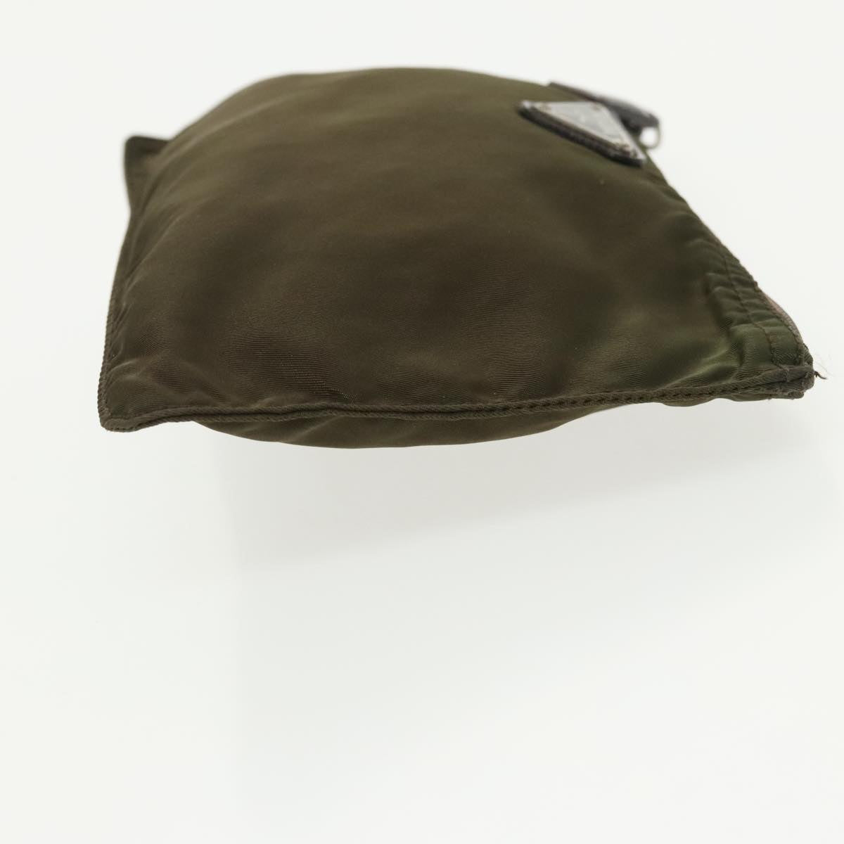 Prada Tessuto Khaki Synthetic Wallet Bag (Pre-Owned)