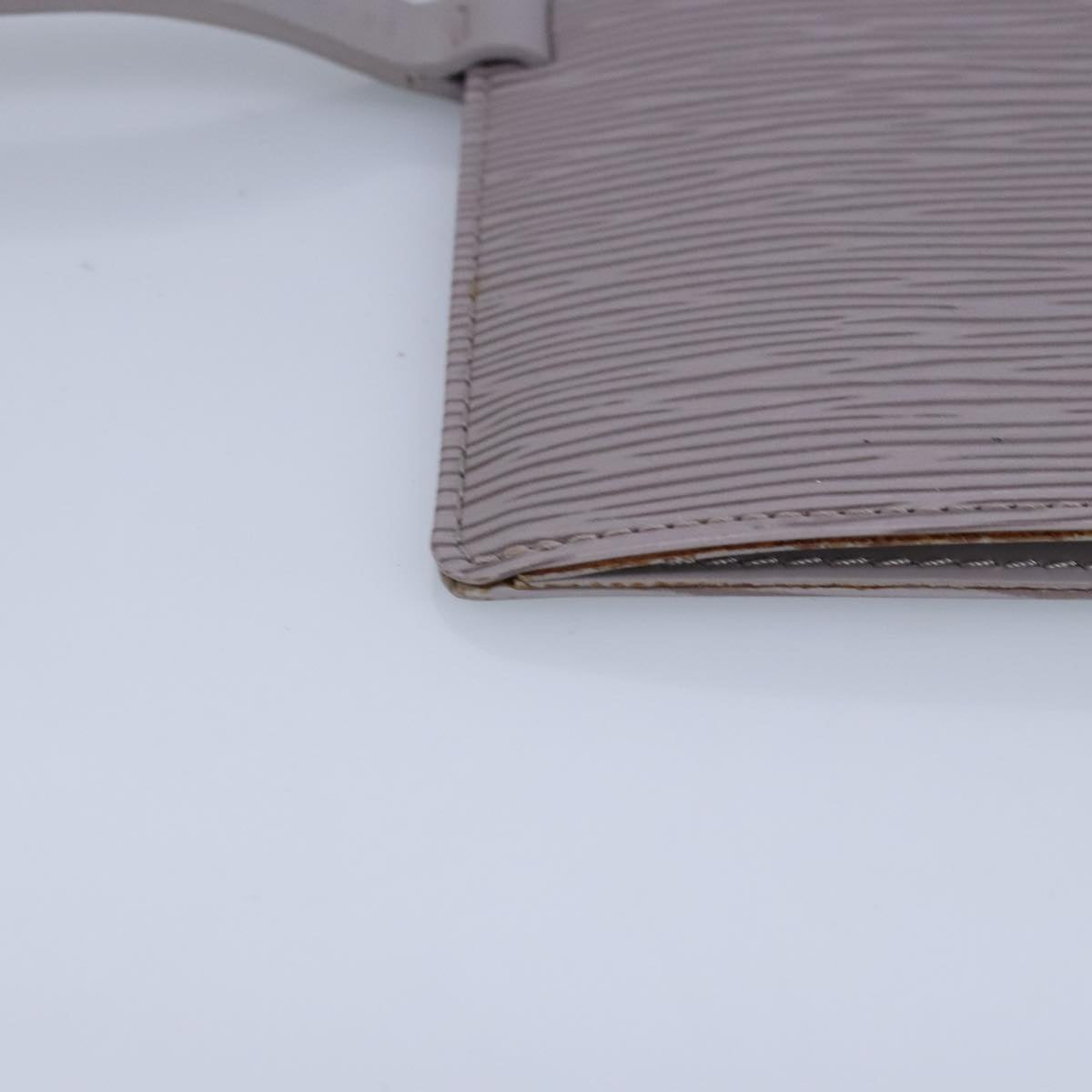 Louis Vuitton Grey Leather Clutch Bag (Pre-Owned)