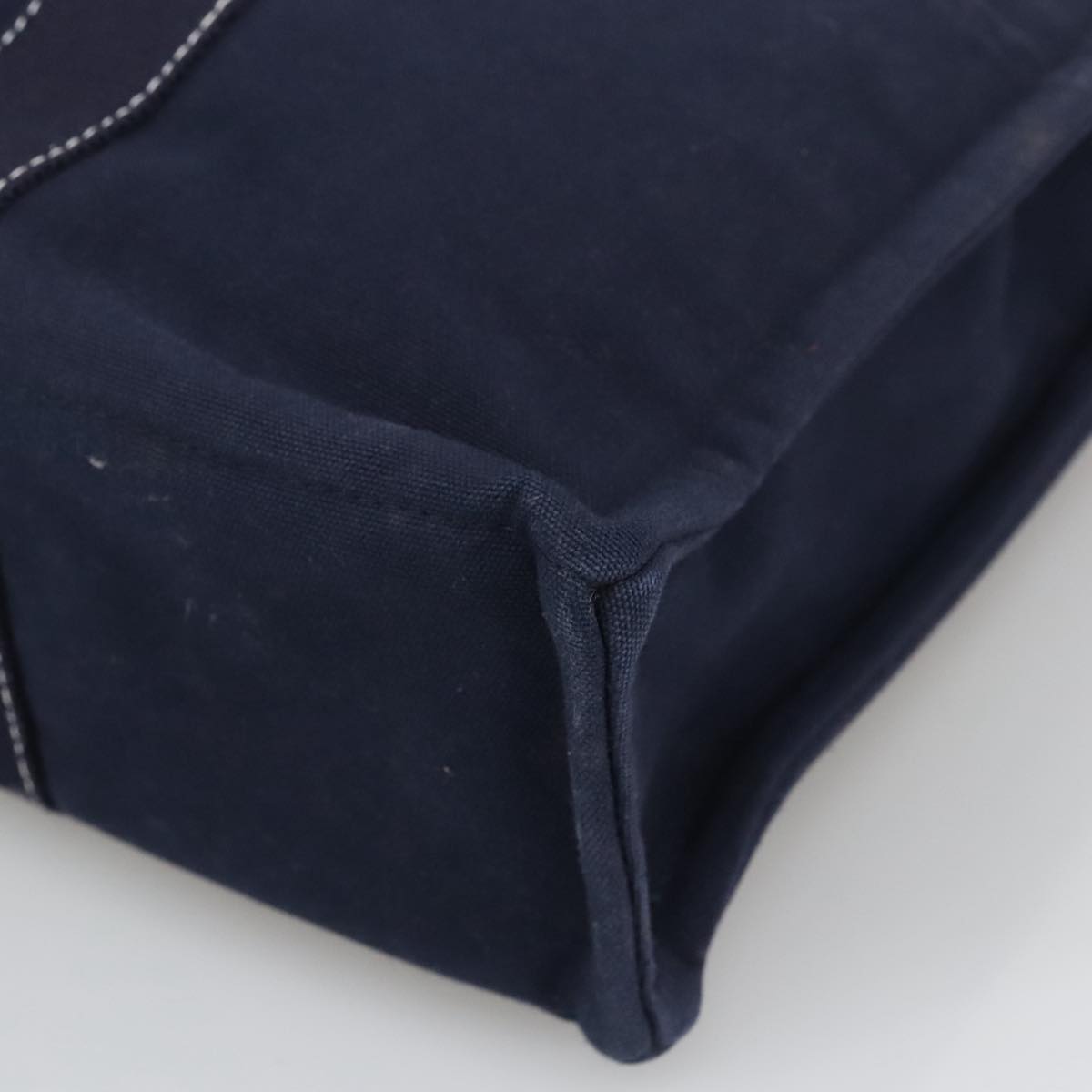 Hermès Herline Navy Canvas Tote Bag (Pre-Owned)