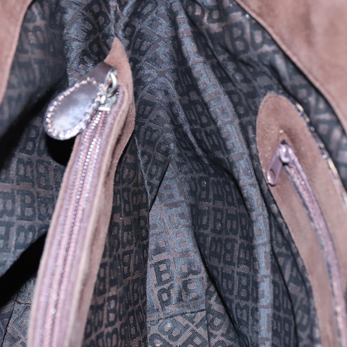 Bally Brown Suede Shoulder Bag (Pre-Owned)