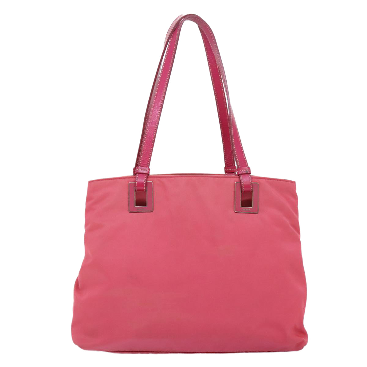 Prada Re-Nylon Pink Synthetic Tote Bag (Pre-Owned)