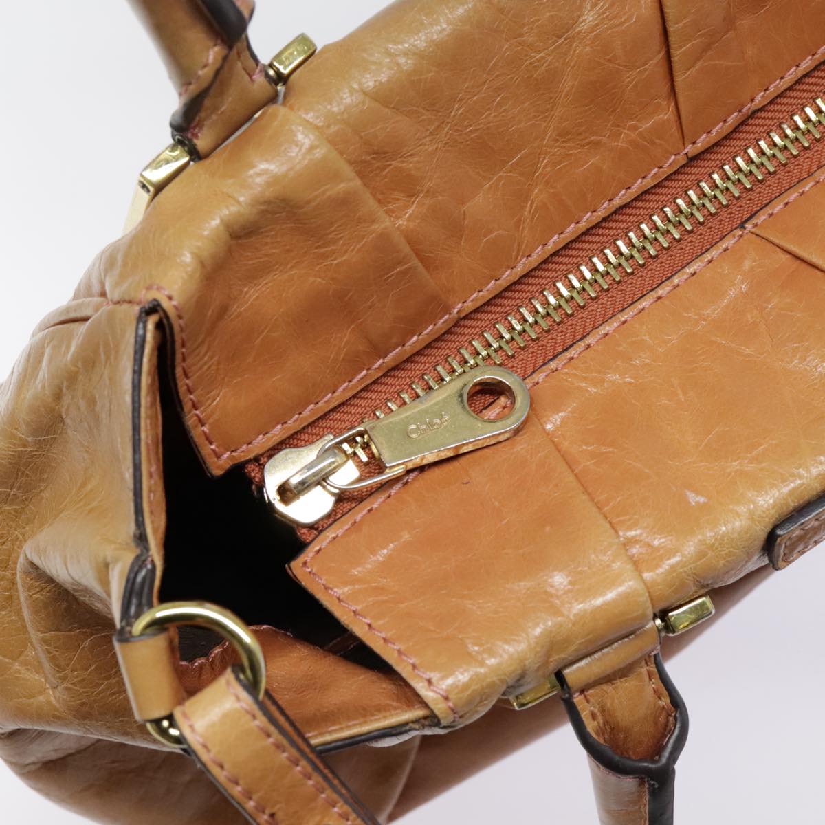 Chloé Ethel Brown Leather Shoulder Bag (Pre-Owned)
