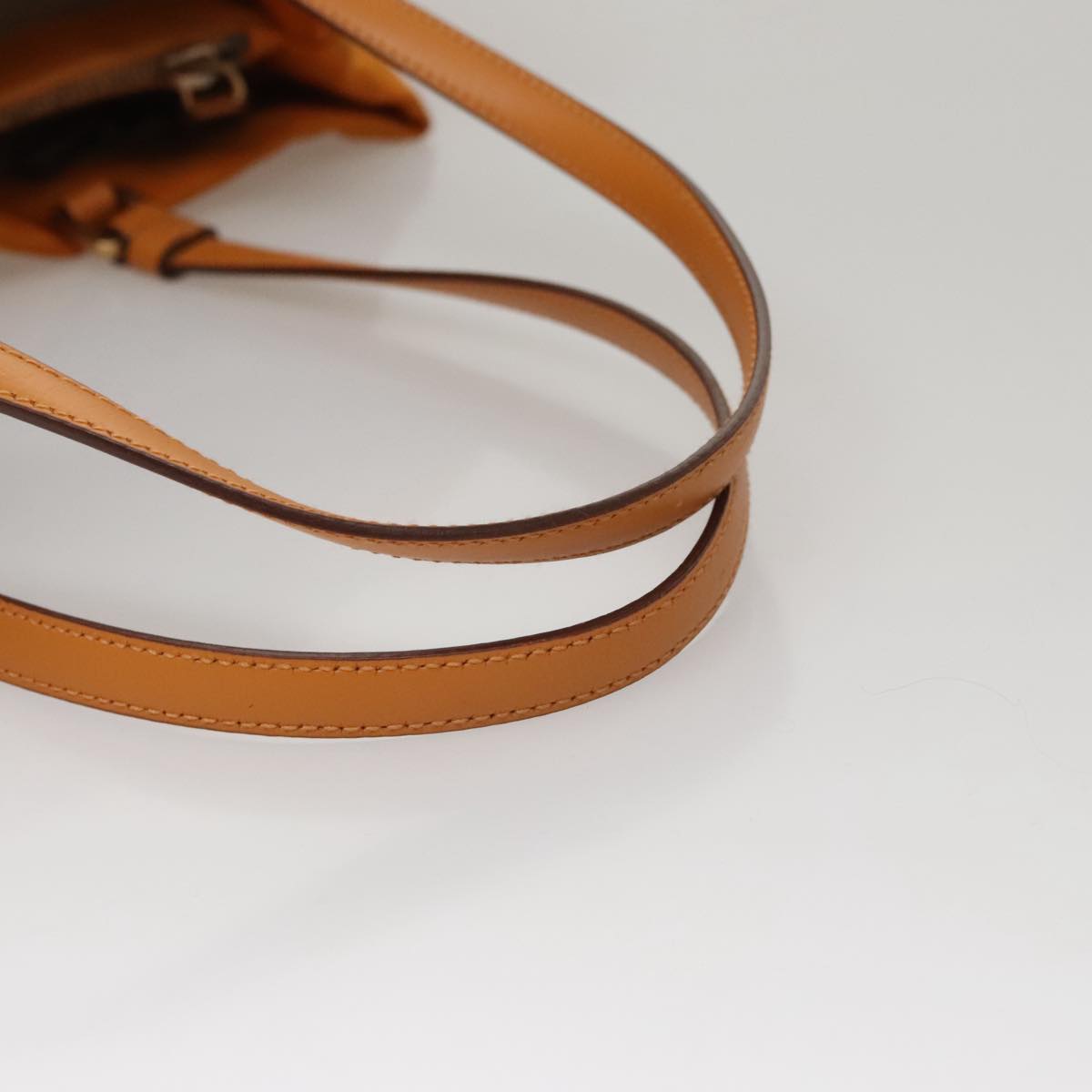 Prada Tessuto Orange Synthetic Tote Bag (Pre-Owned)
