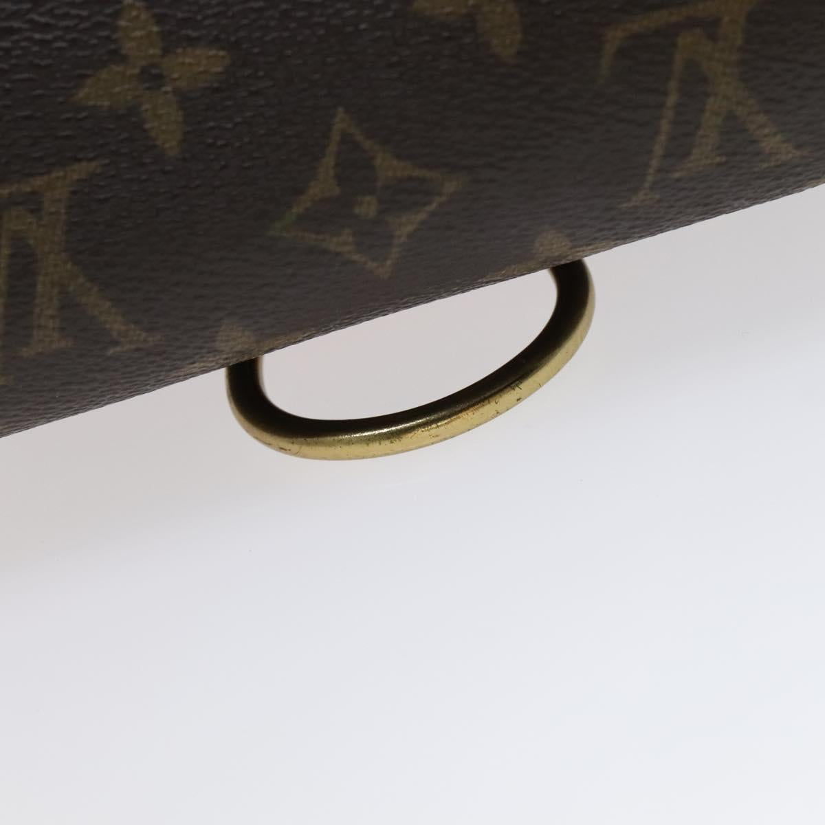 Louis Vuitton Montsouris Mm Brown Canvas Backpack Bag (Pre-Owned)