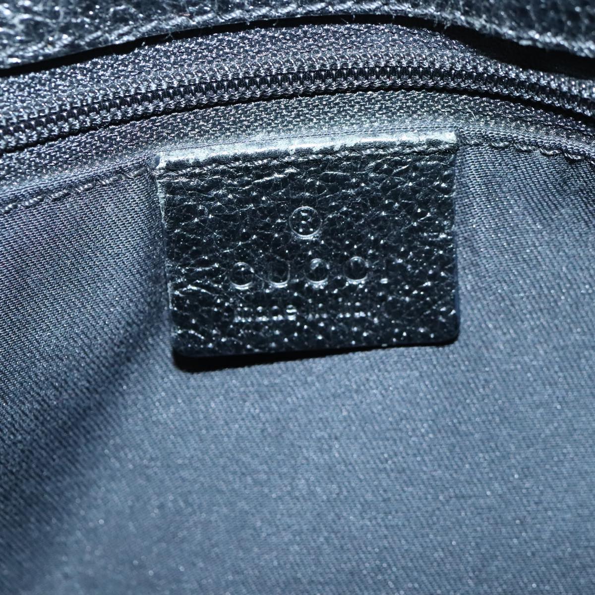 Gucci Black Canvas Tote Bag (Pre-Owned)