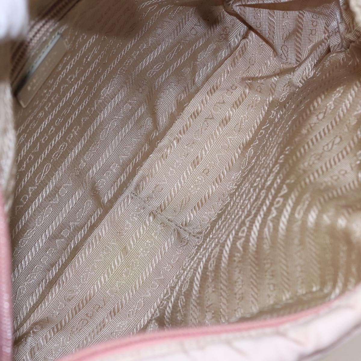 Prada Pink Synthetic Shoulder Bag (Pre-Owned)