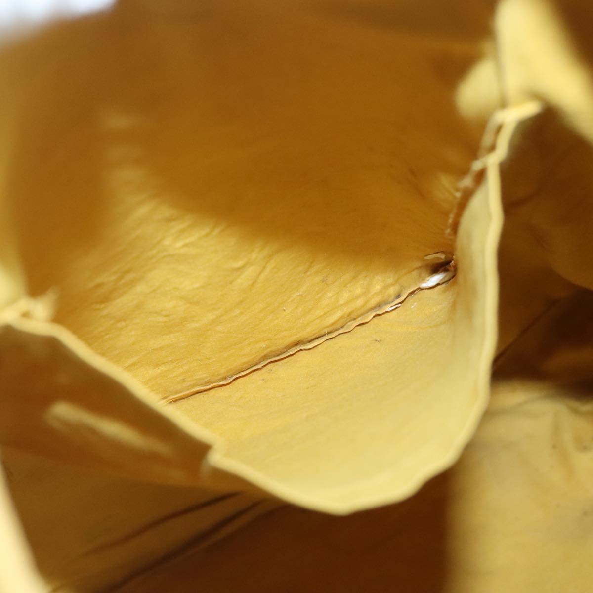 Hermès Yellow Cotton Tote Bag (Pre-Owned)