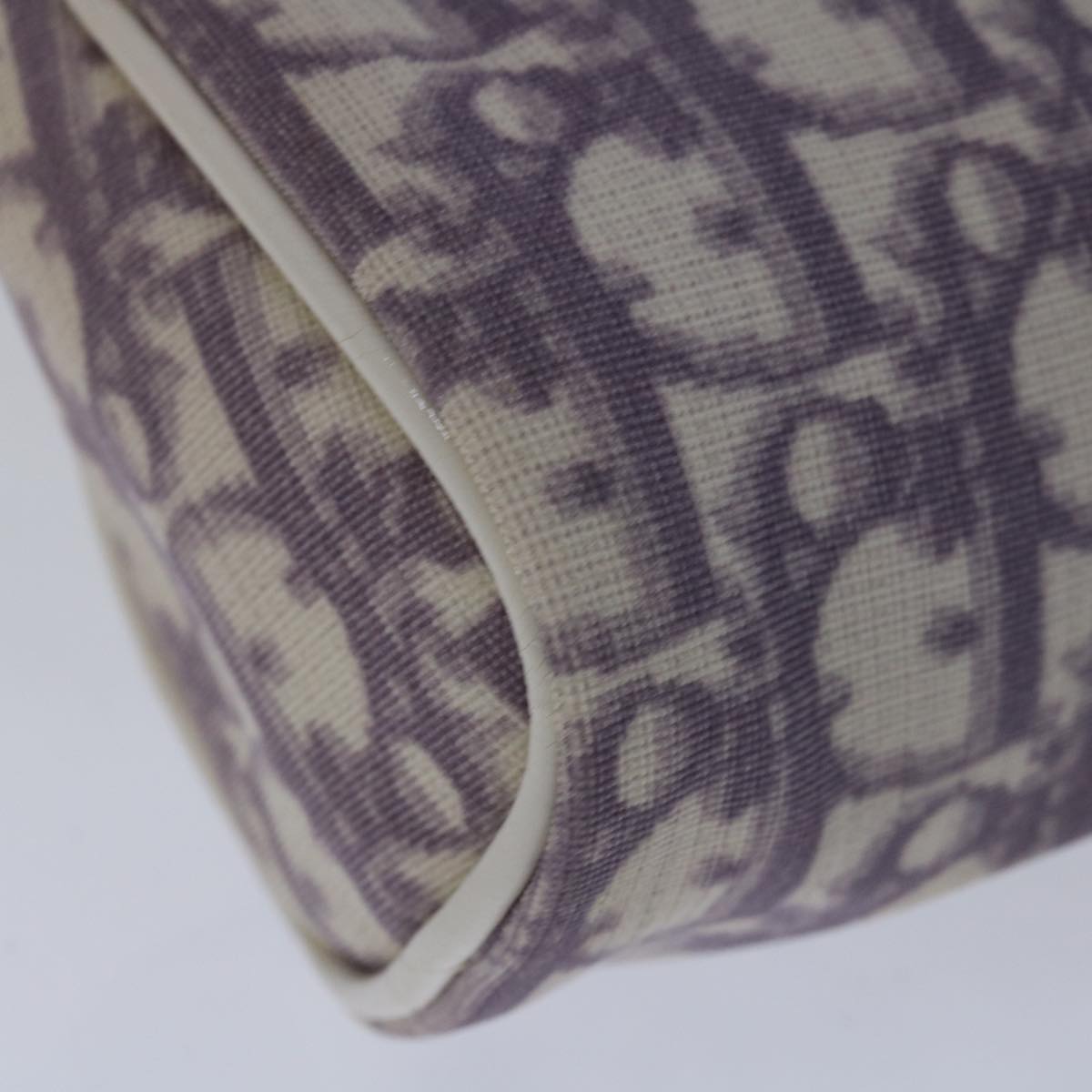 Dior Trotter Purple Canvas Clutch Bag (Pre-Owned)