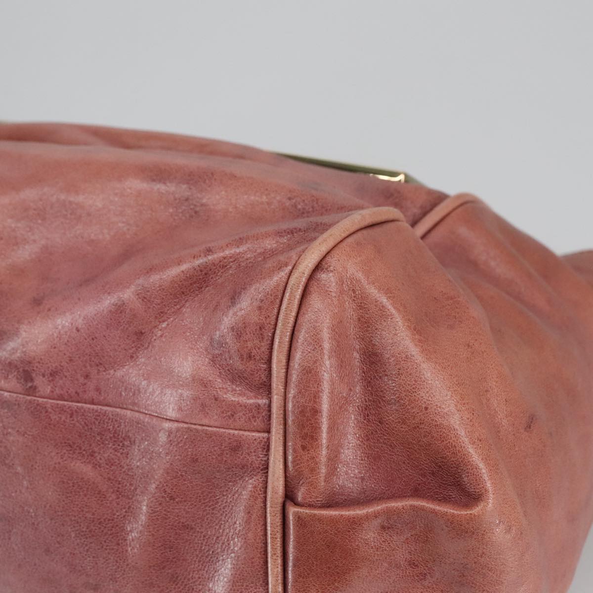 Chloé Ethel Pink Leather Handbag (Pre-Owned)