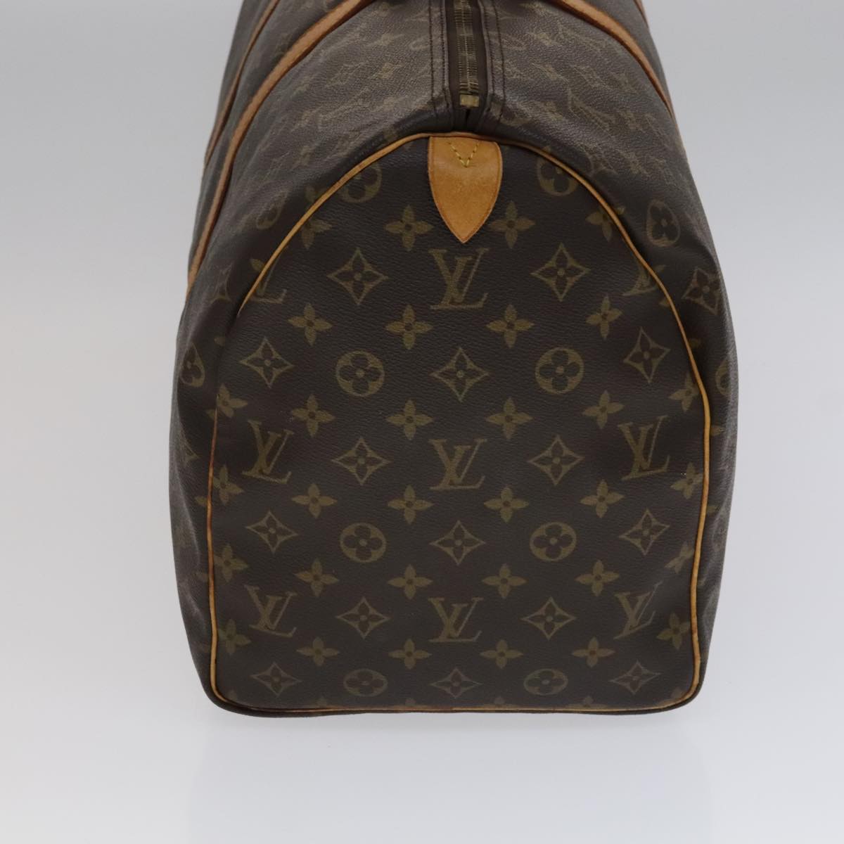 Louis Vuitton Keepall 50 Brown Canvas Travel Bag (Pre-Owned)